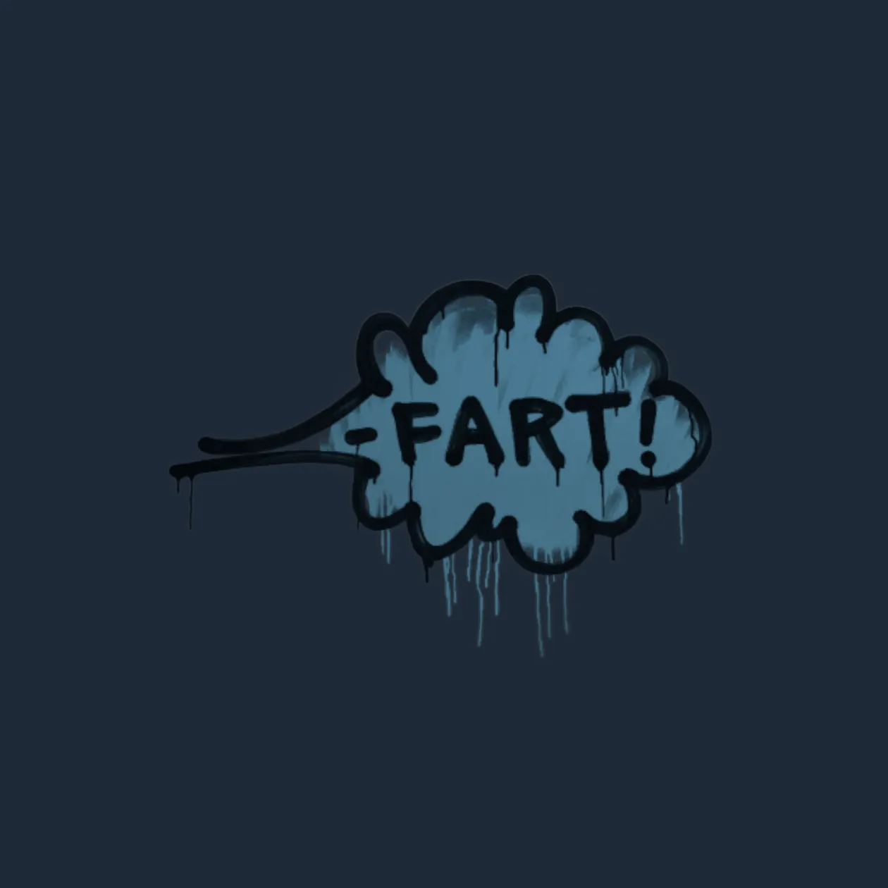 Sealed Graffiti | Fart (Monarch Blue)