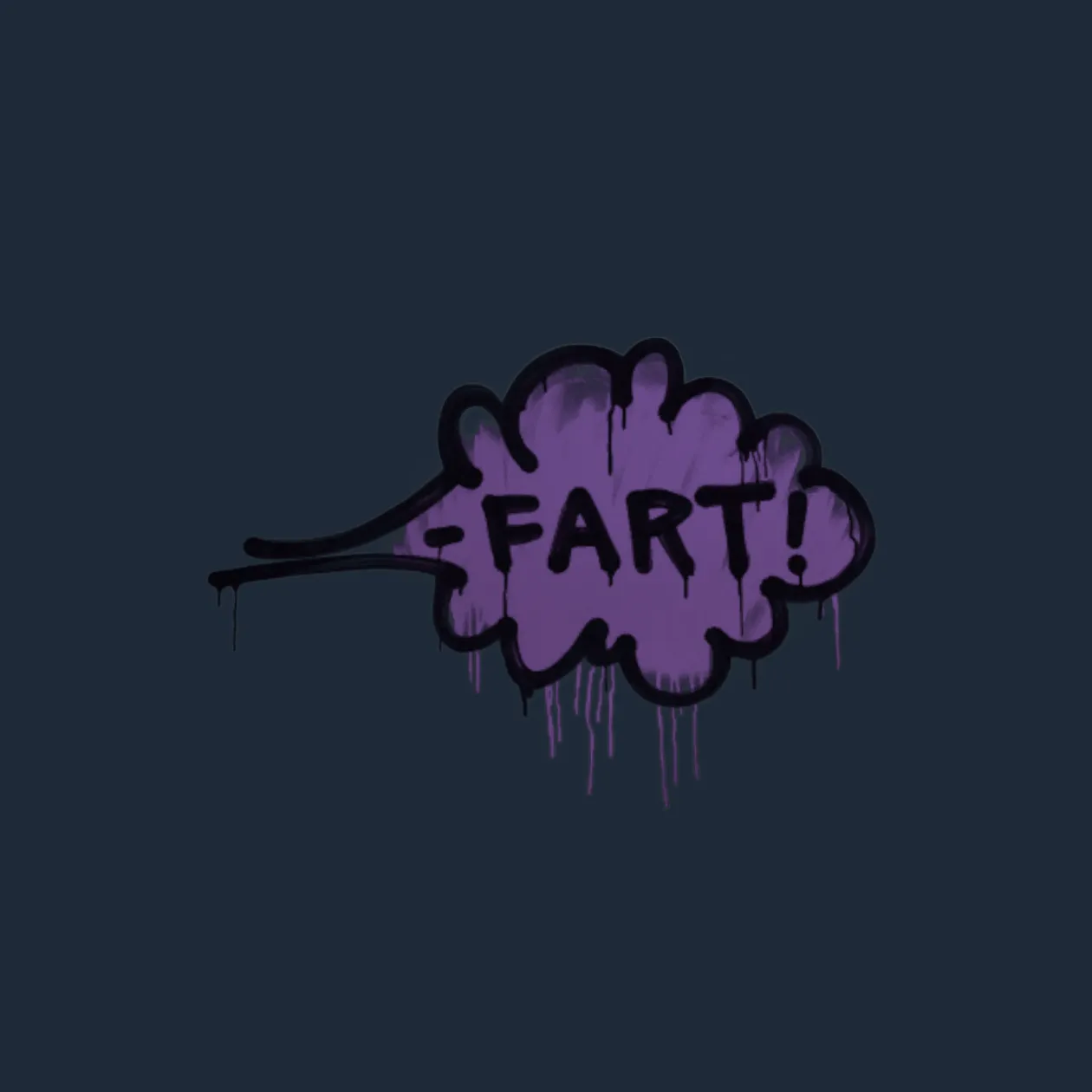 Sealed Graffiti | Fart (Monster Purple)