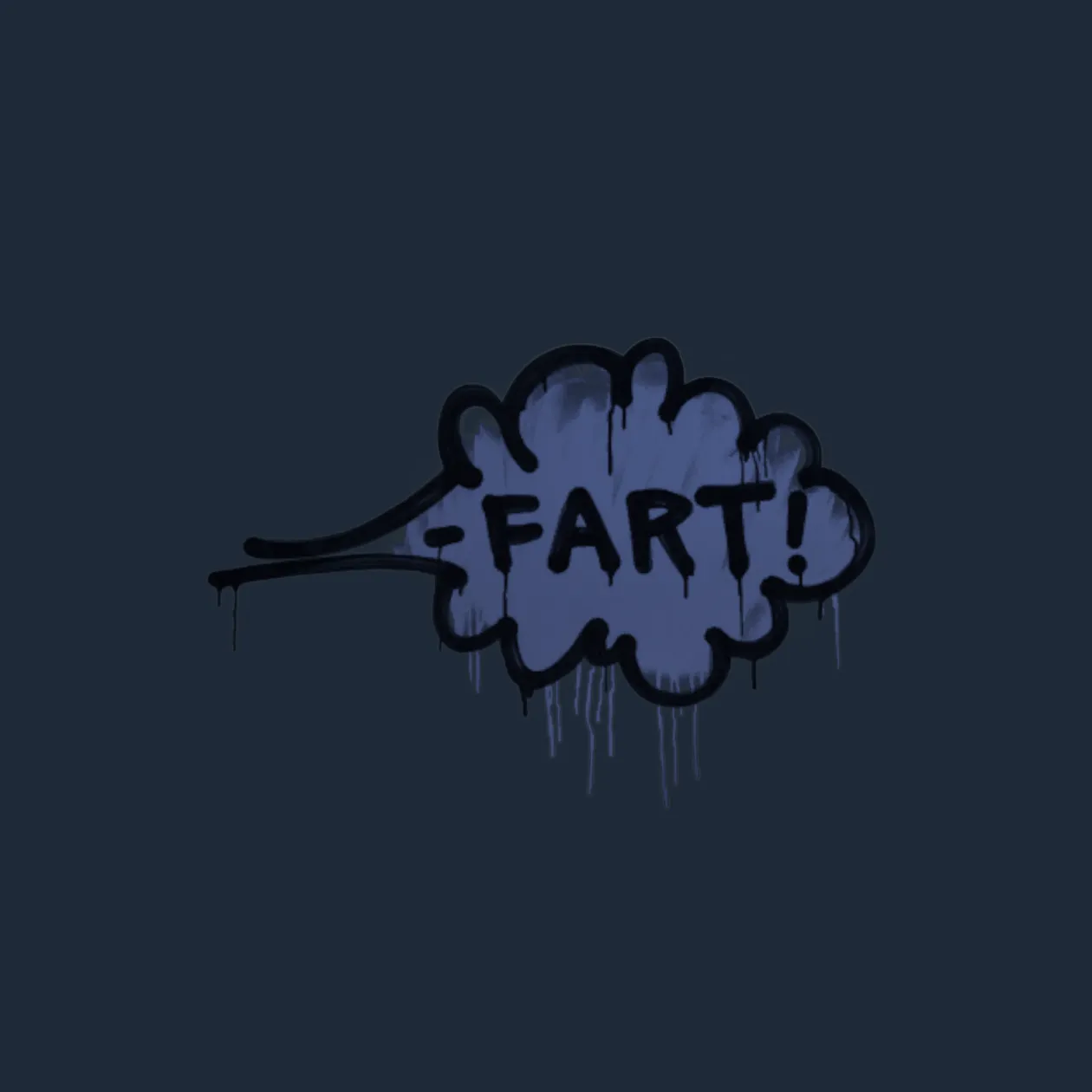 Sealed Graffiti | Fart (Swat Blue)