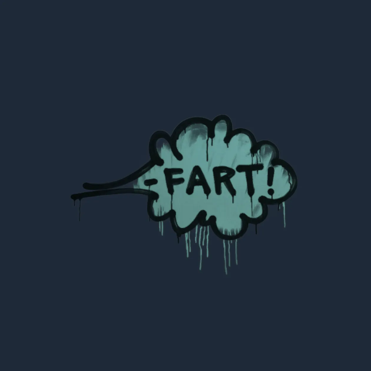 Sealed Graffiti | Fart (Wire Blue)