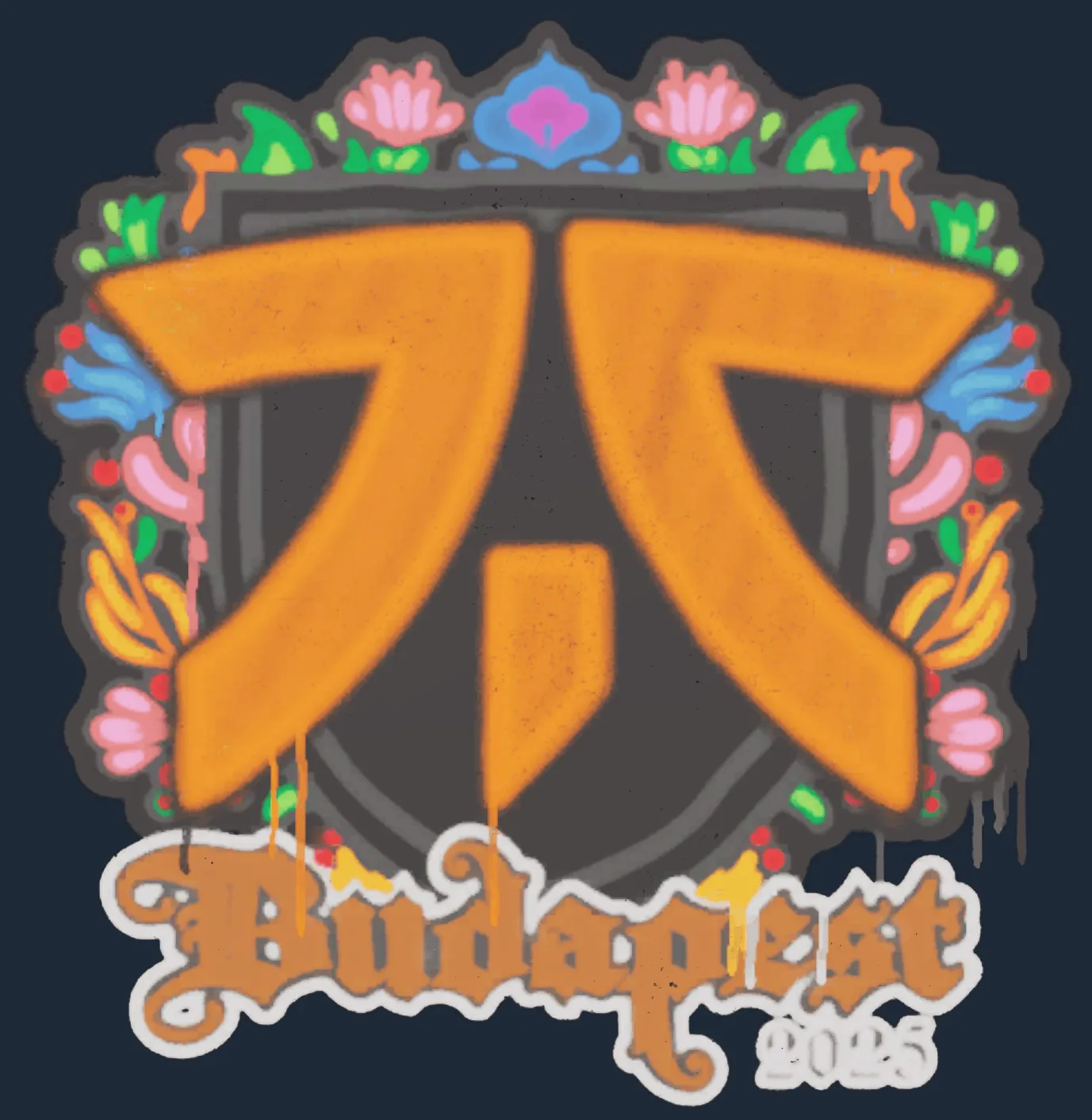 Sealed Graffiti | fnatic | Budapest 2025