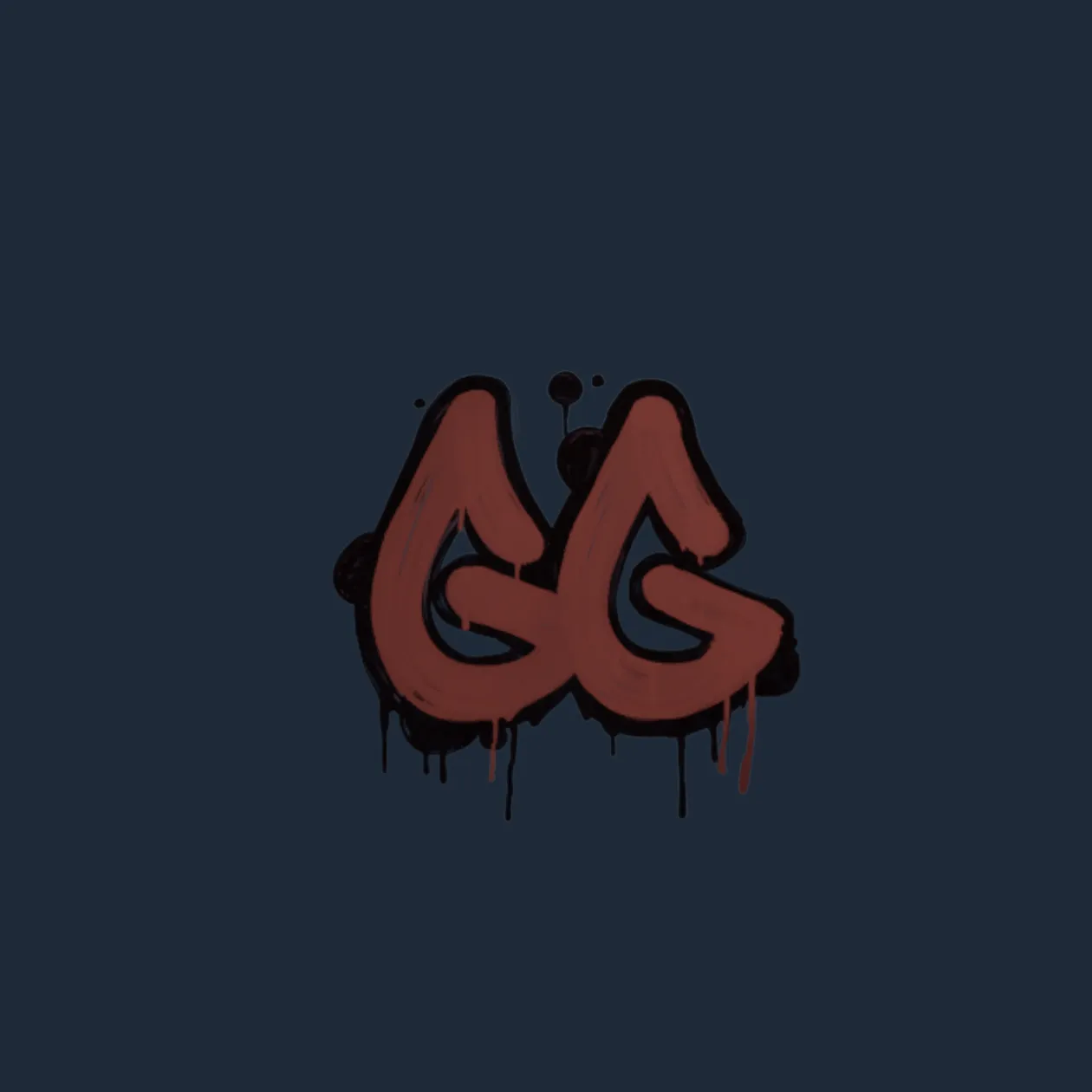 Sealed Graffiti | GGEZ (Brick Red)