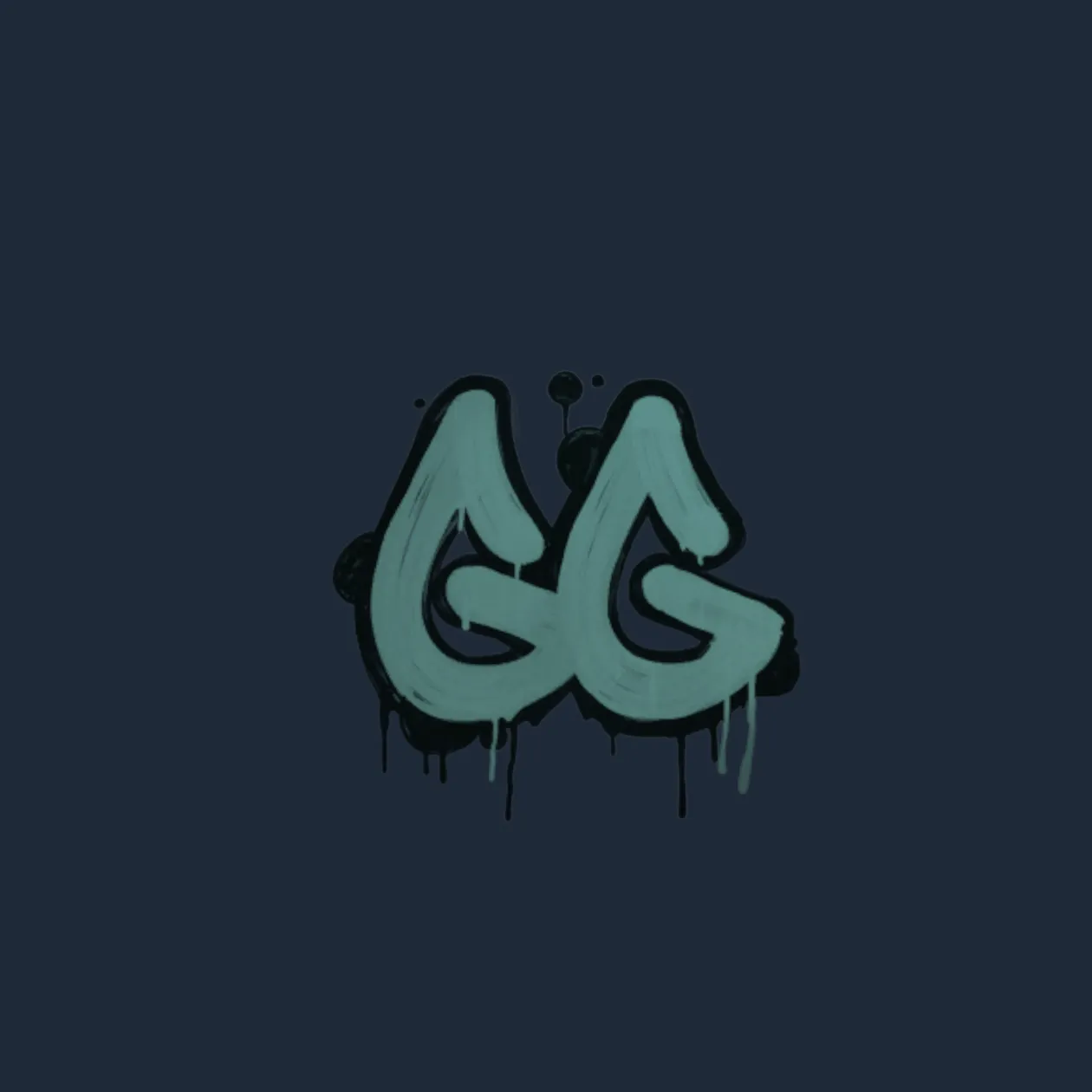 Sealed Graffiti | GGEZ (Wire Blue)