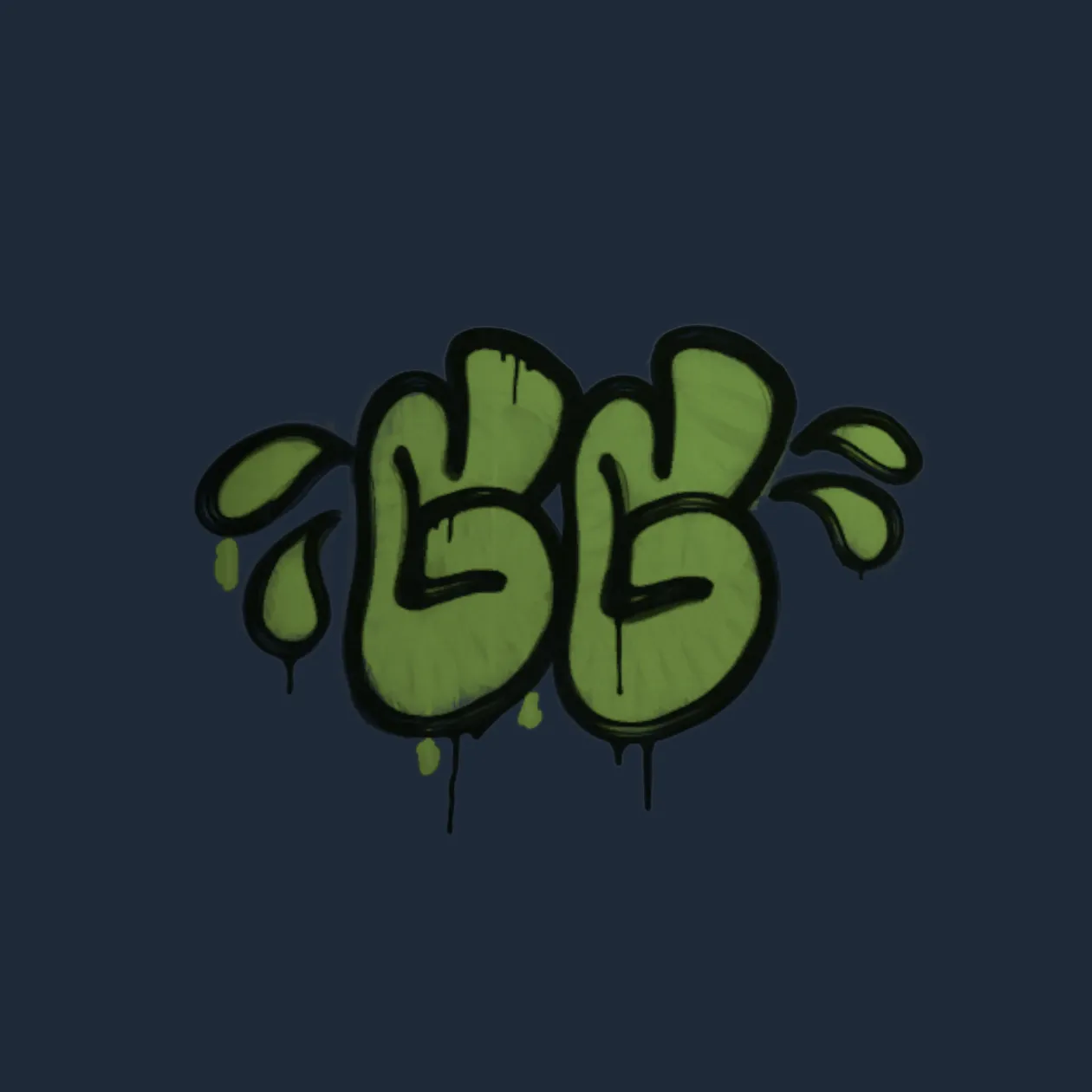 Sealed Graffiti | GGWP (Battle Green)