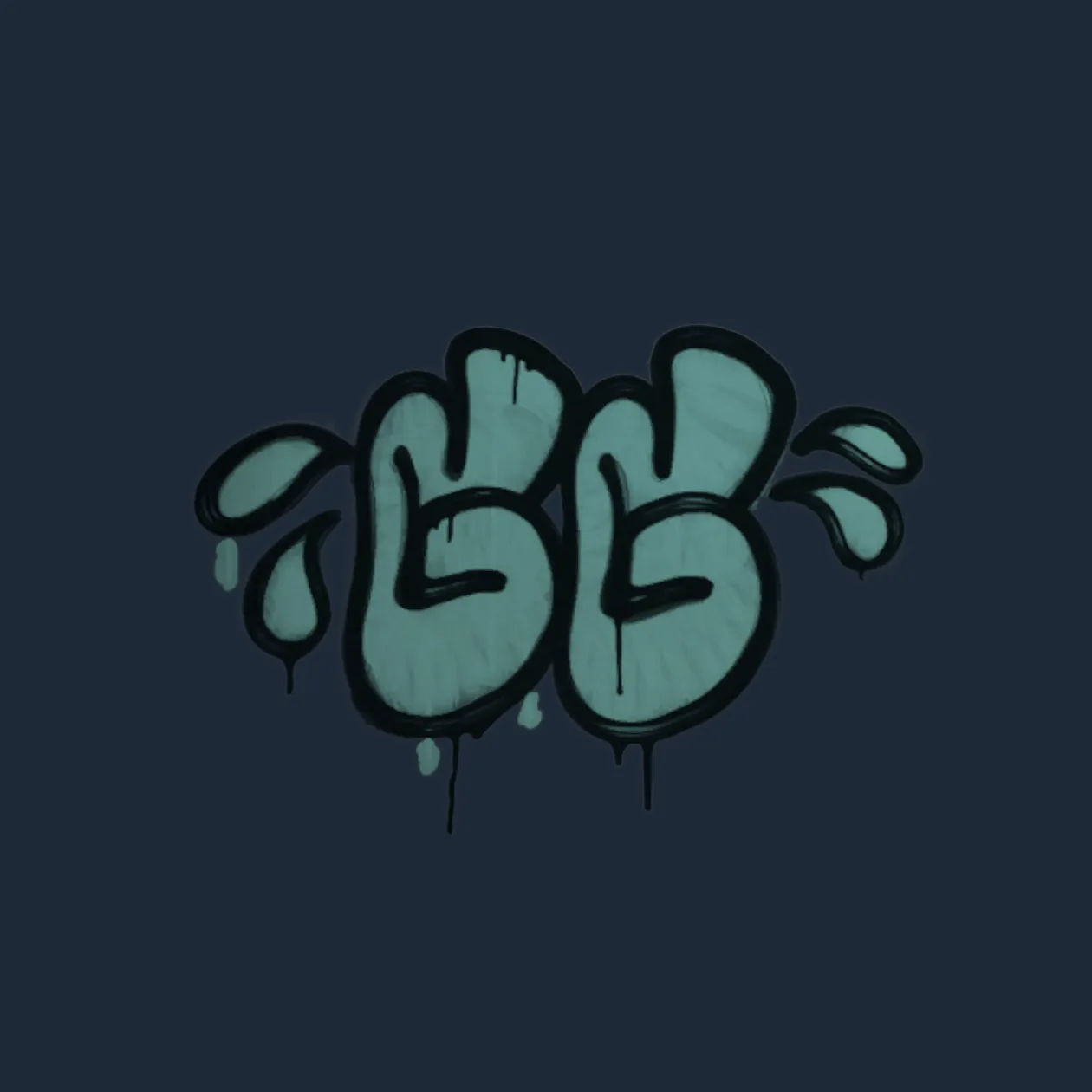 Sealed Graffiti | GGWP (Wire Blue)