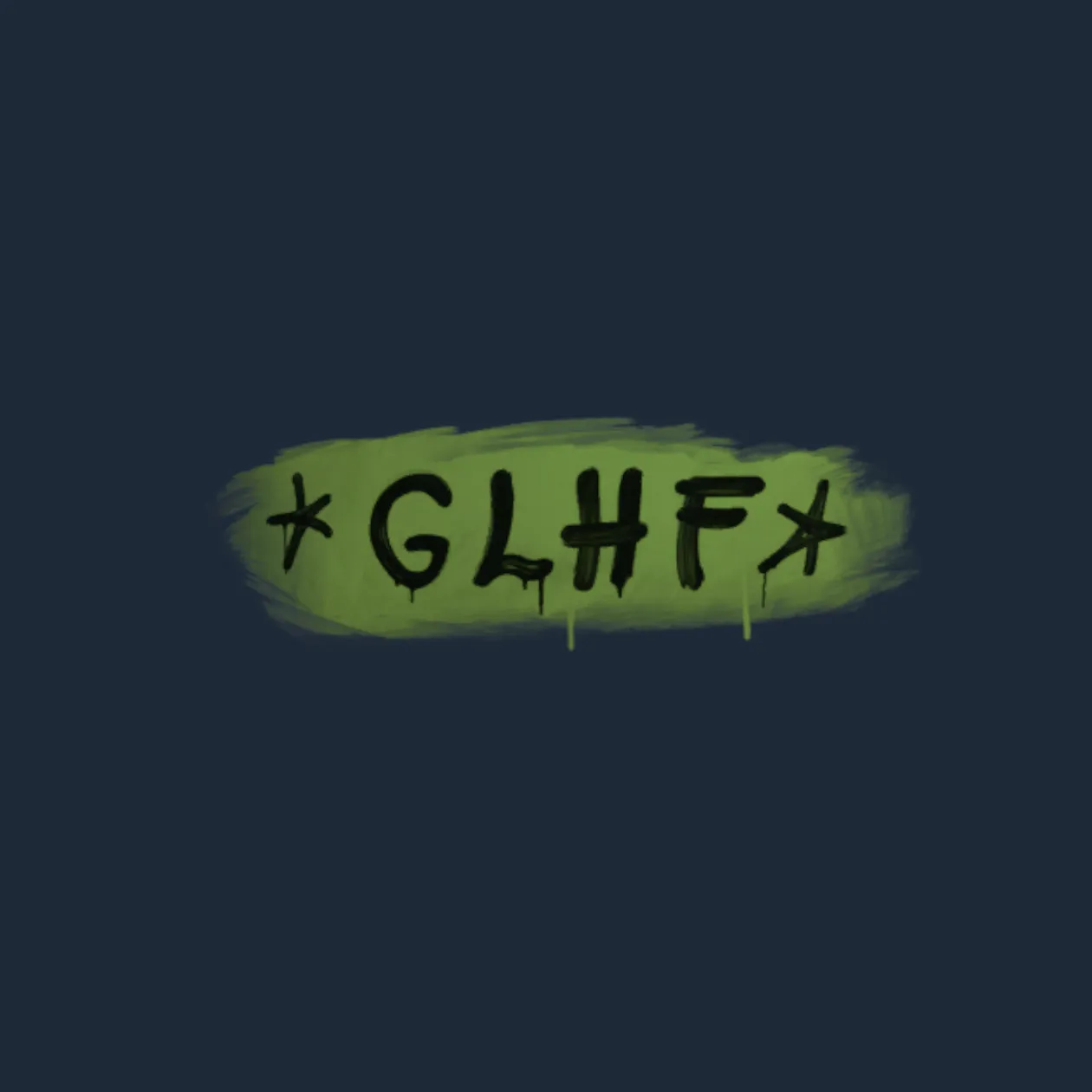 Sealed Graffiti | GLHF (Battle Green)