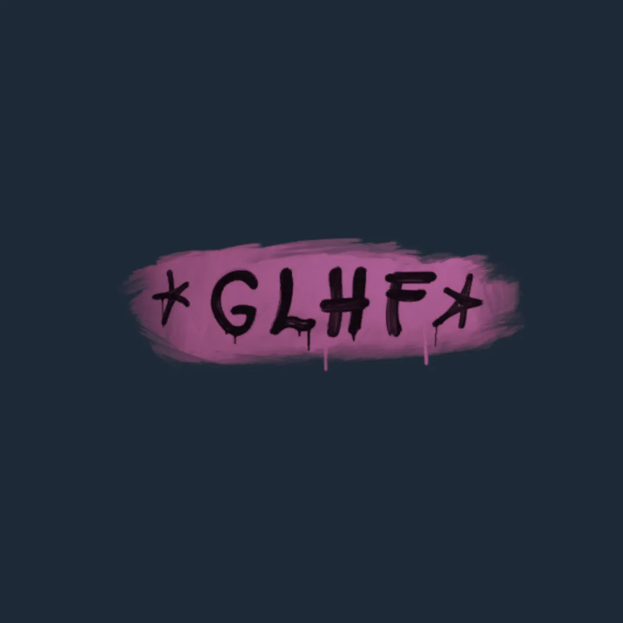 Sealed Graffiti | GLHF (Bazooka Pink)