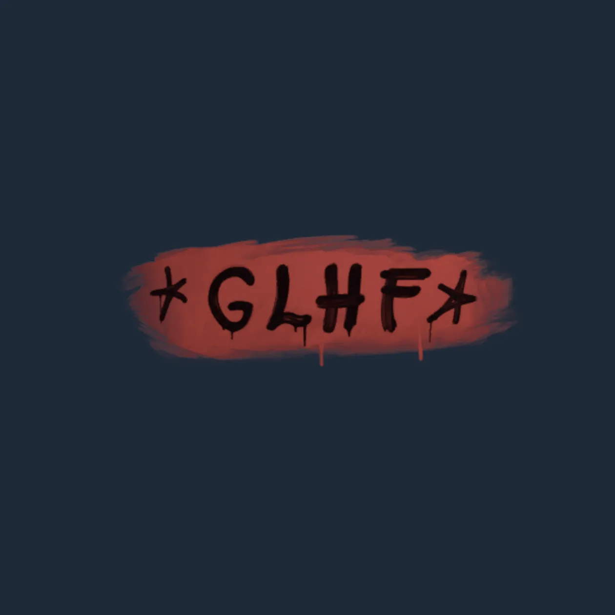 Sealed Graffiti | GLHF (Blood Red)