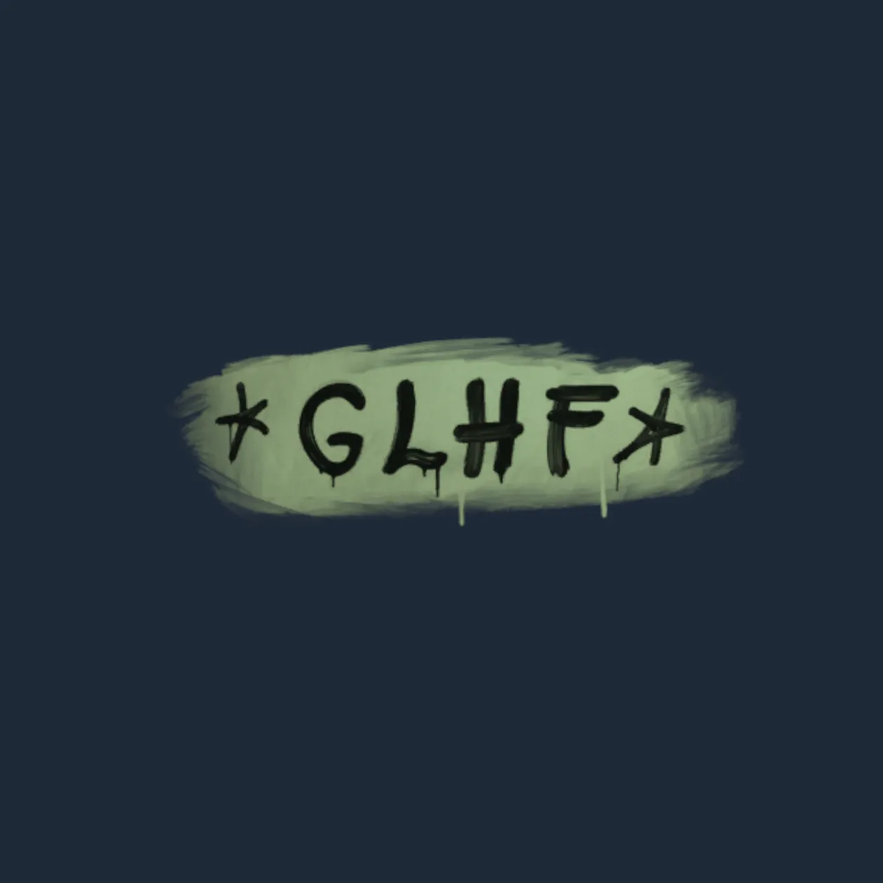 Sealed Graffiti | GLHF (Cash Green)