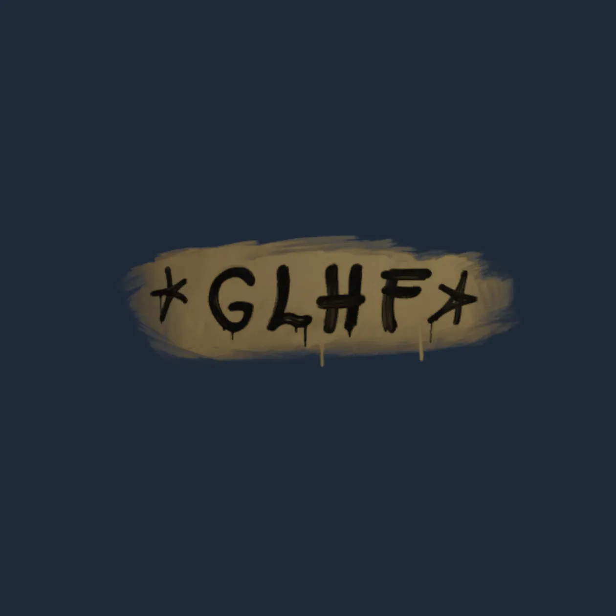 Sealed Graffiti | GLHF (Dust Brown)