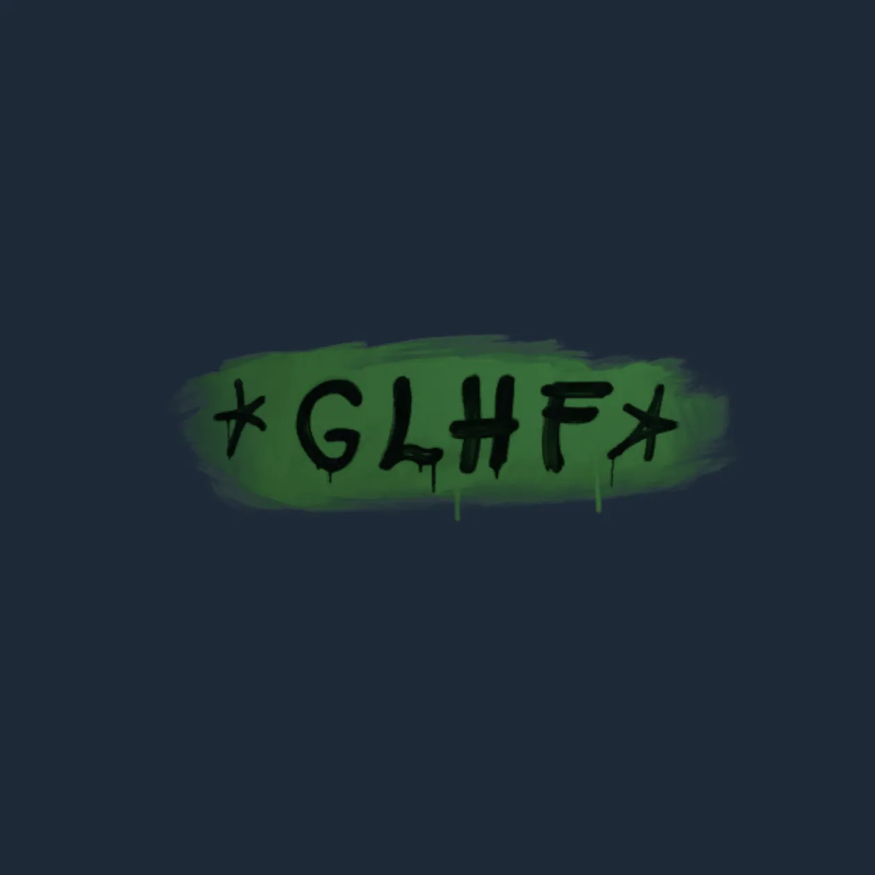 Sealed Graffiti | GLHF (Jungle Green)