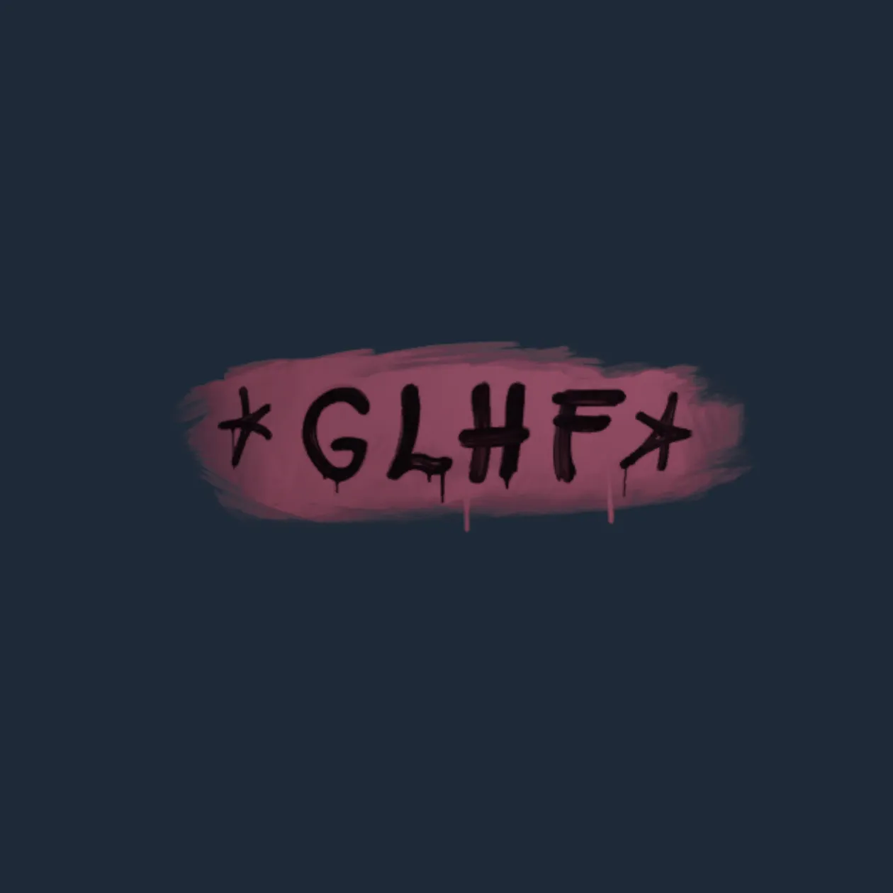 Sealed Graffiti | GLHF (Princess Pink)