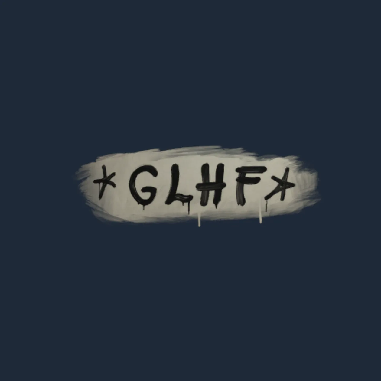 Sealed Graffiti | GLHF (Shark White)