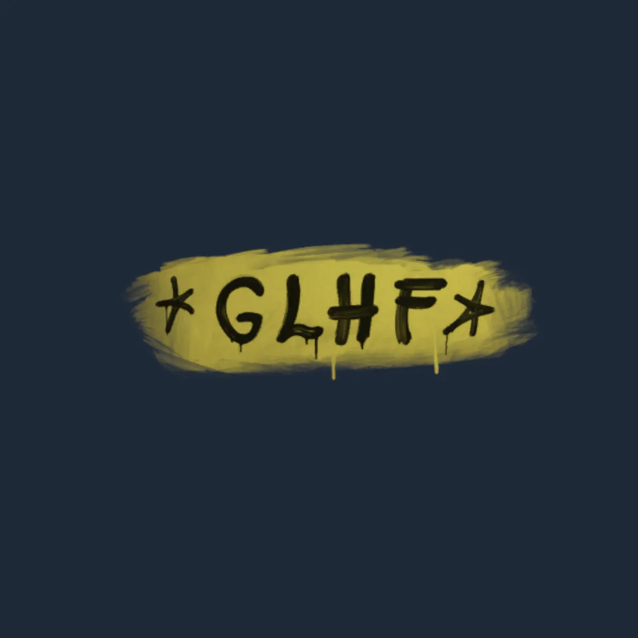Sealed Graffiti | GLHF (Tracer Yellow)
