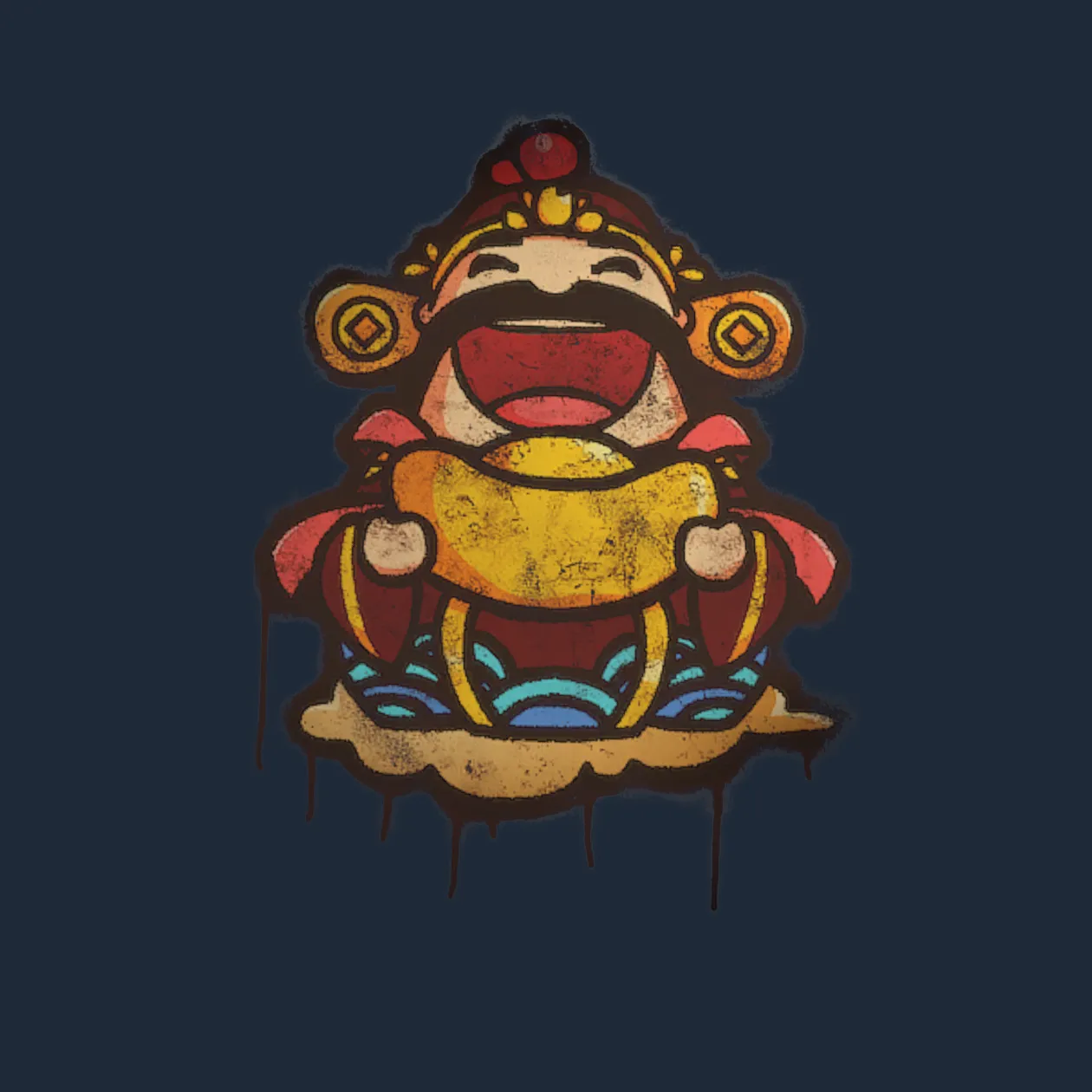 Sealed Graffiti | God of Fortune
