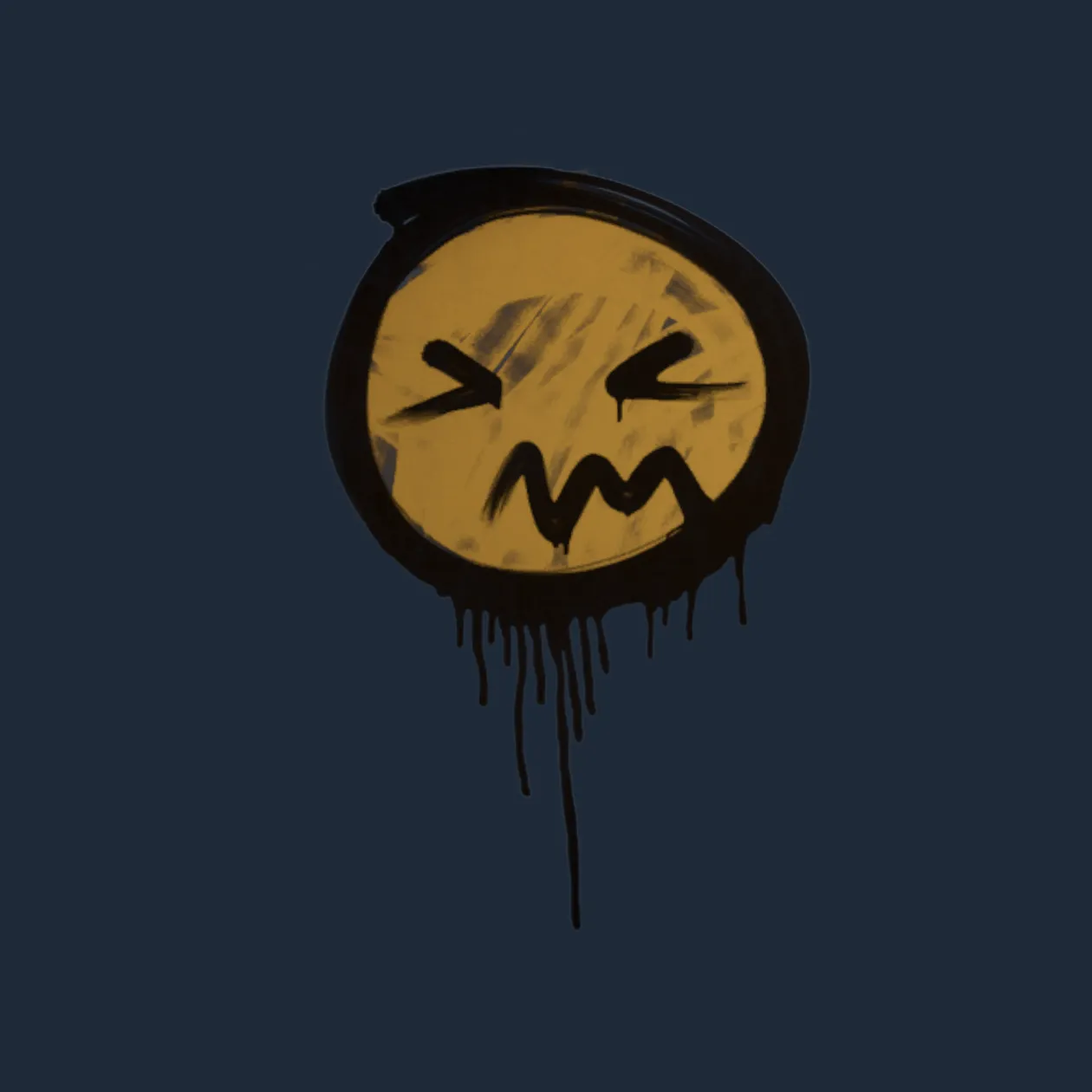Sealed Graffiti | Grimace (Desert Amber)