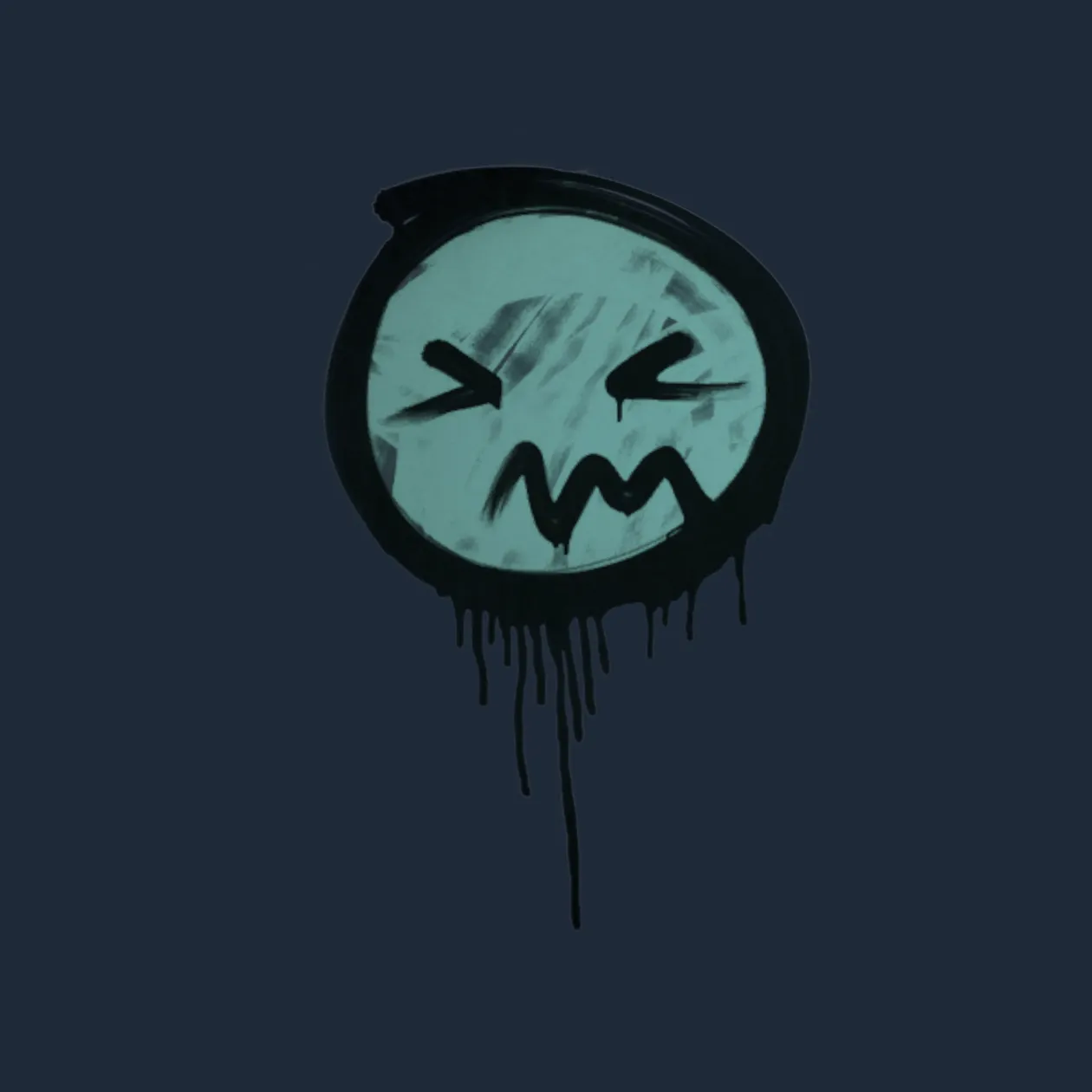 Sealed Graffiti | Grimace (Wire Blue)