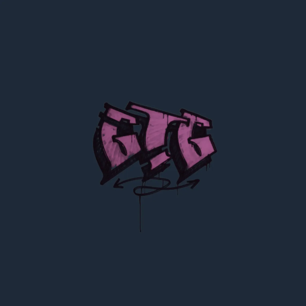 Sealed Graffiti | GTG (Bazooka Pink)