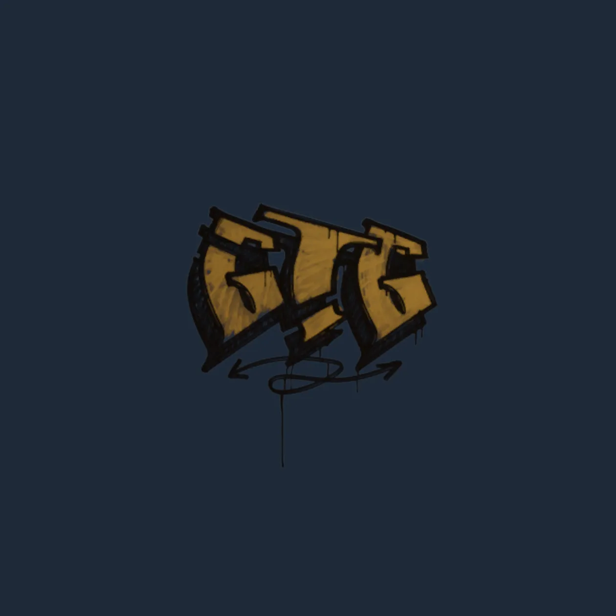 Sealed Graffiti | GTG (Desert Amber)