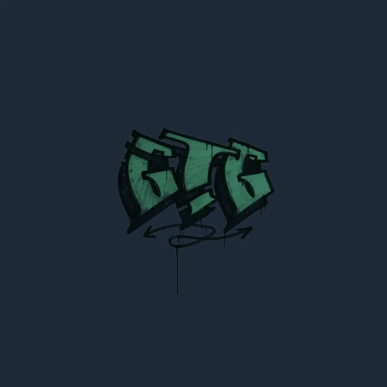 Sealed Graffiti | GTG (Frog Green)