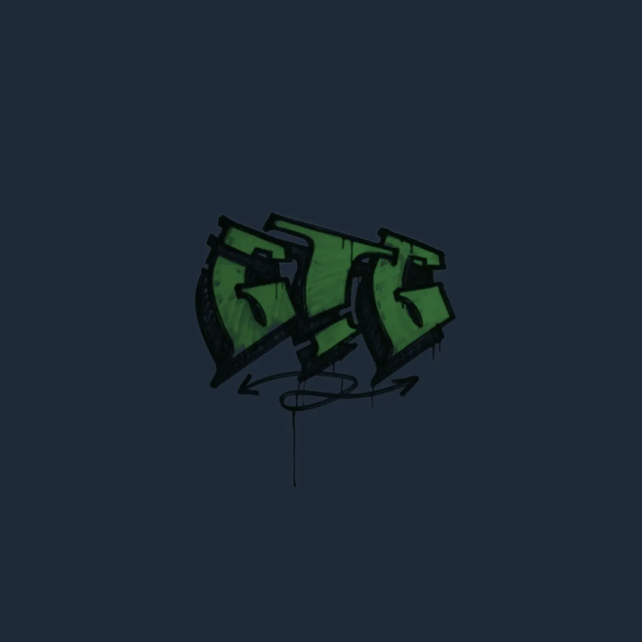 Sealed Graffiti | GTG (Jungle Green)