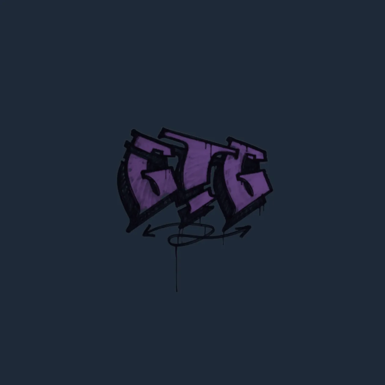 Sealed Graffiti | GTG (Monster Purple)