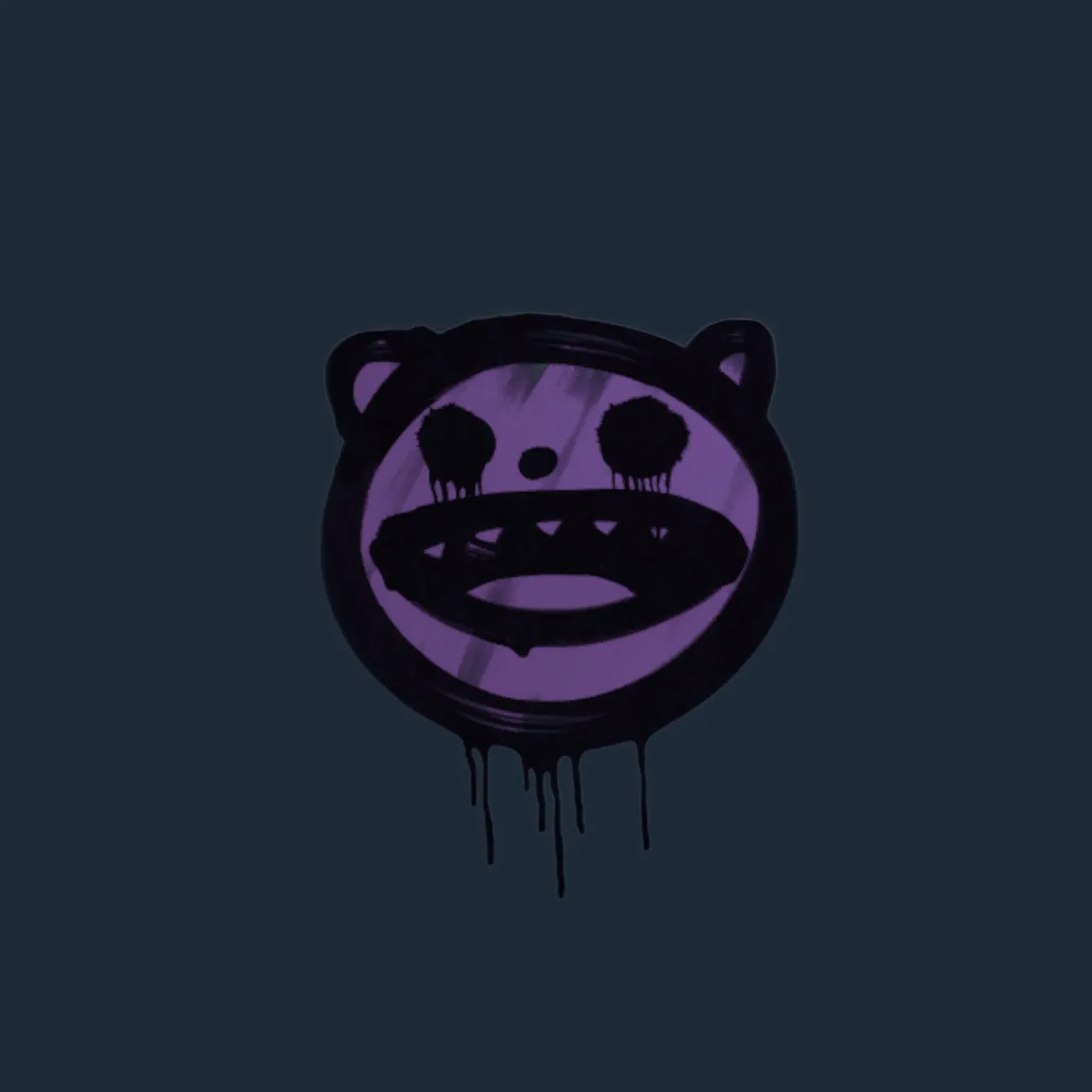 Sealed Graffiti | Happy Cat (Monster Purple)