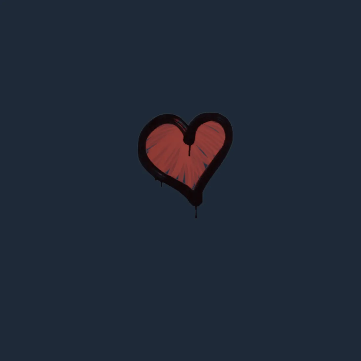 Sealed Graffiti | Heart (Blood Red)