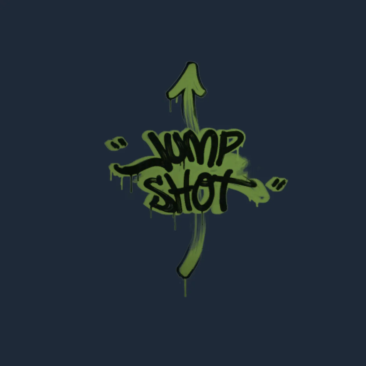Sealed Graffiti | Jump Shot (Battle Green)