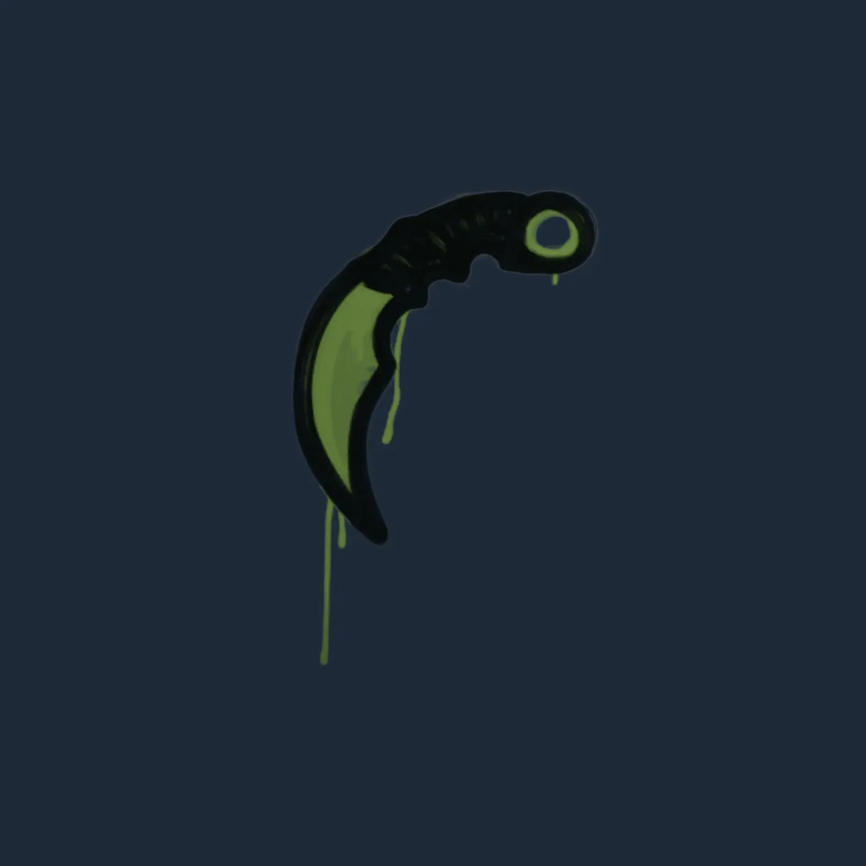 Sealed Graffiti | Karambit (Battle Green)