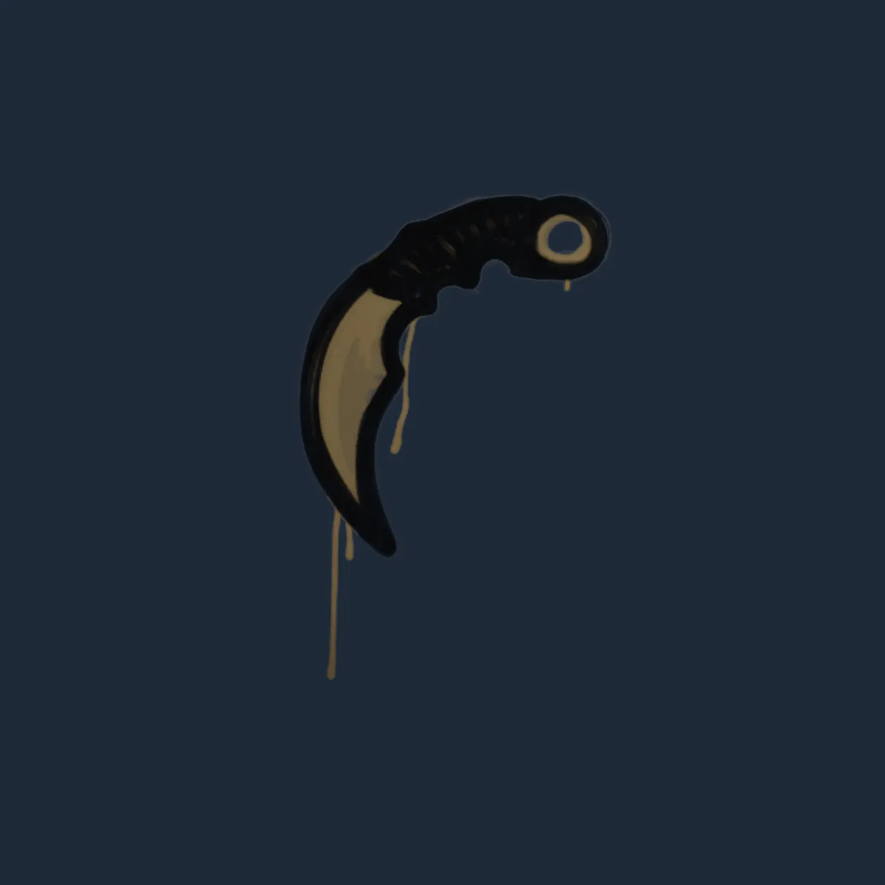 Sealed Graffiti | Karambit (Dust Brown)