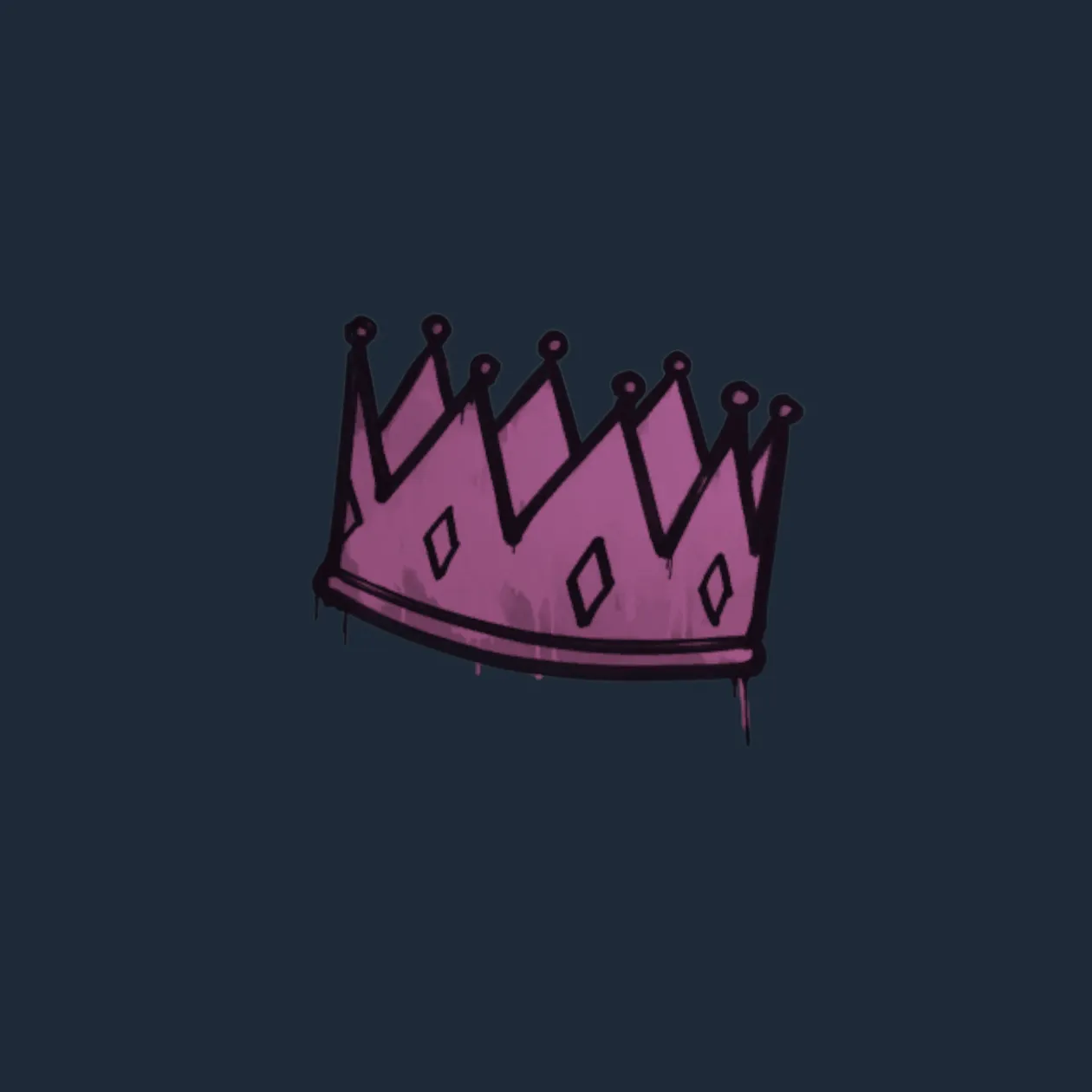 Sealed Graffiti | King Me (Bazooka Pink)
