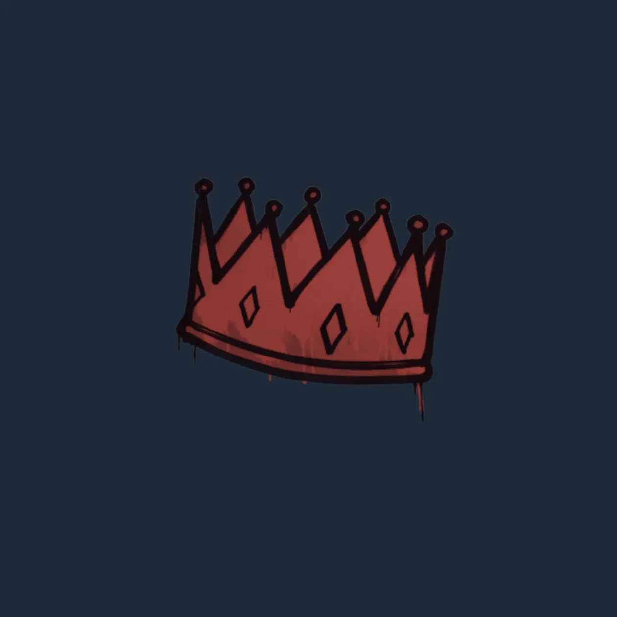 Sealed Graffiti | King Me (Blood Red)