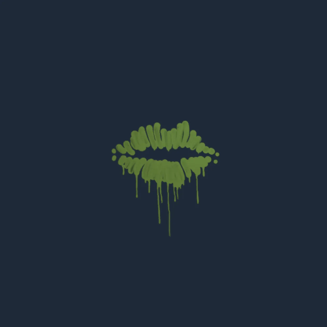 Sealed Graffiti | Kiss (Battle Green)