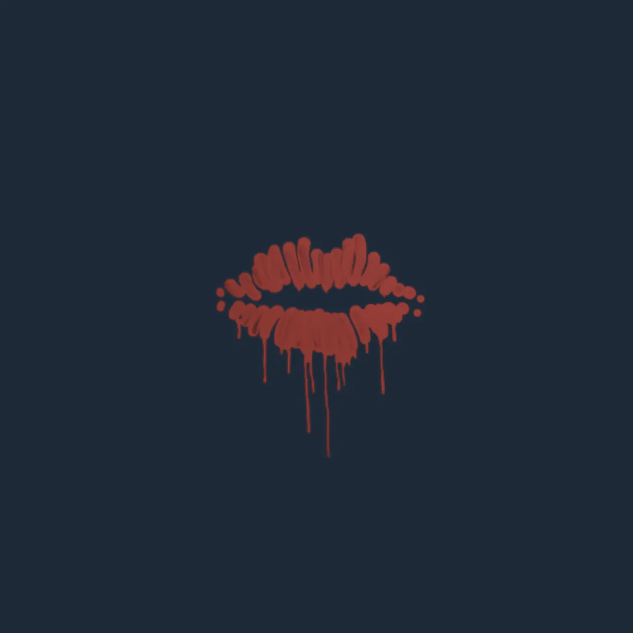 Sealed Graffiti | Kiss (Blood Red)