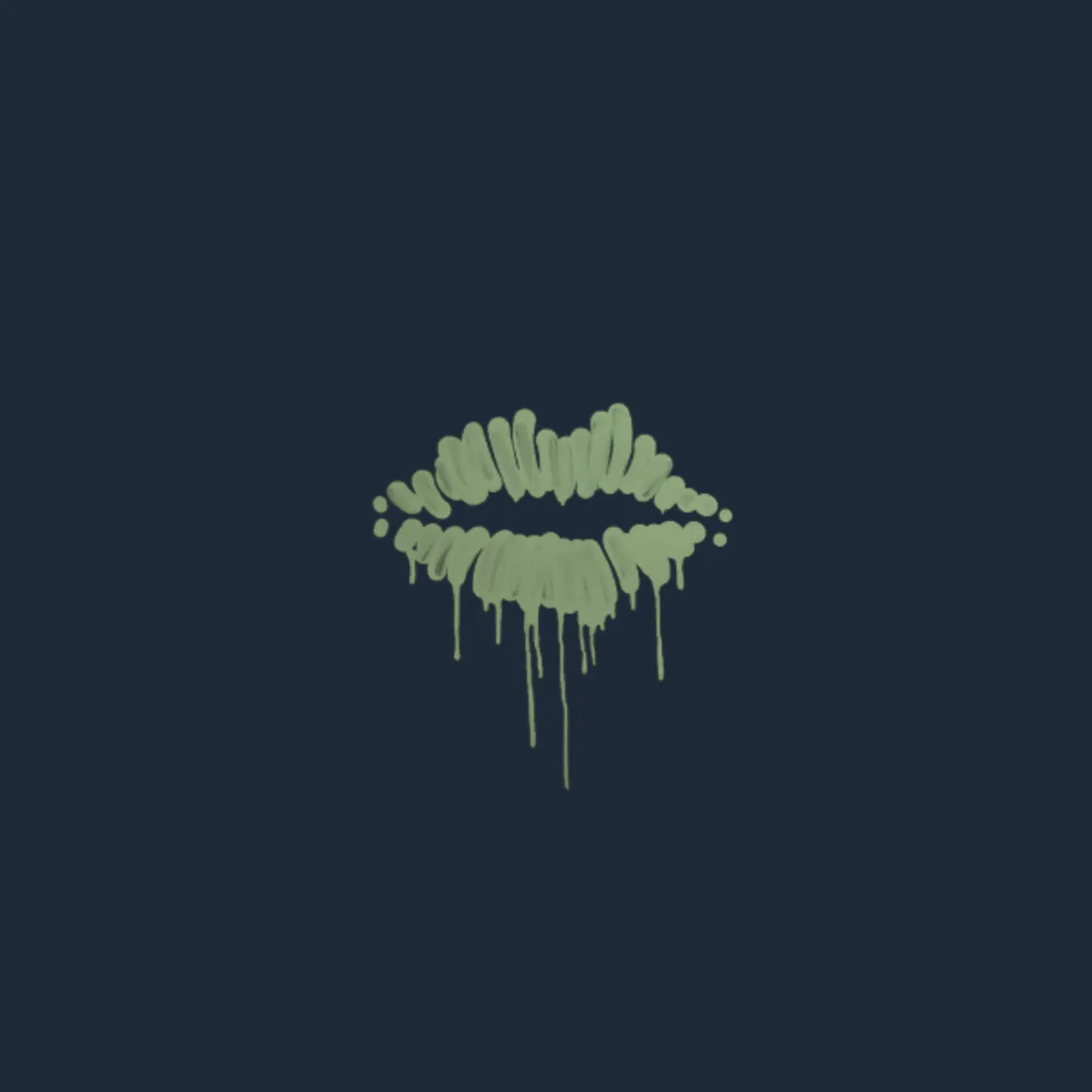 Sealed Graffiti | Kiss (Cash Green)