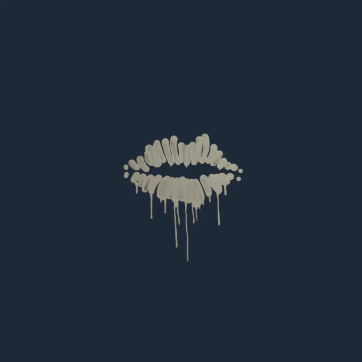 Sealed Graffiti | Kiss (Shark White)