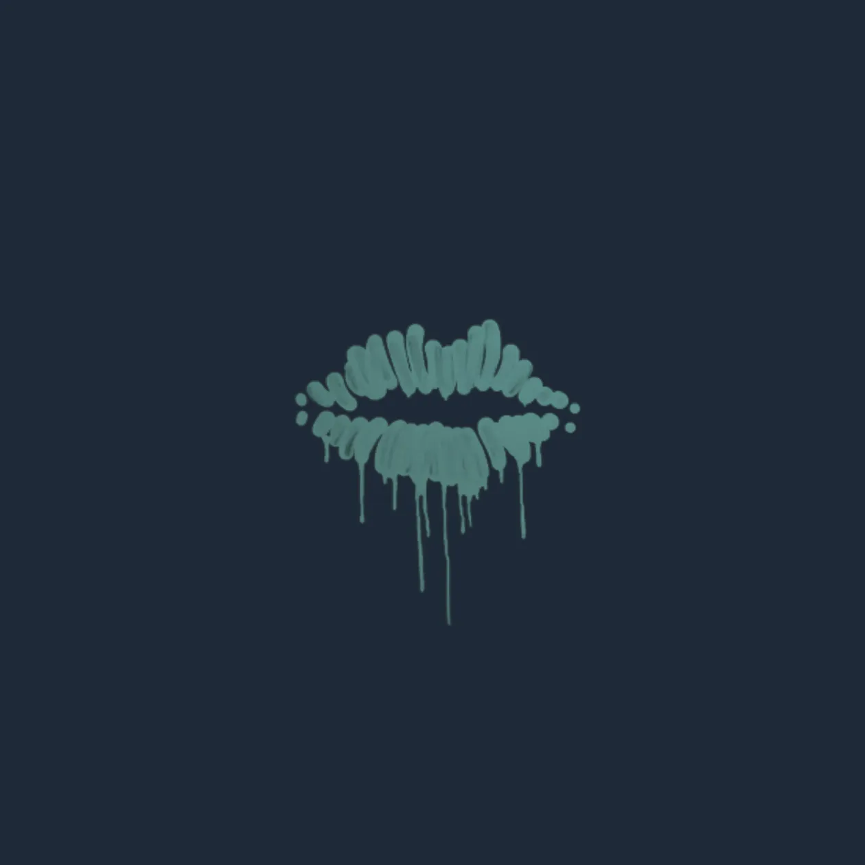 Sealed Graffiti | Kiss (Wire Blue)