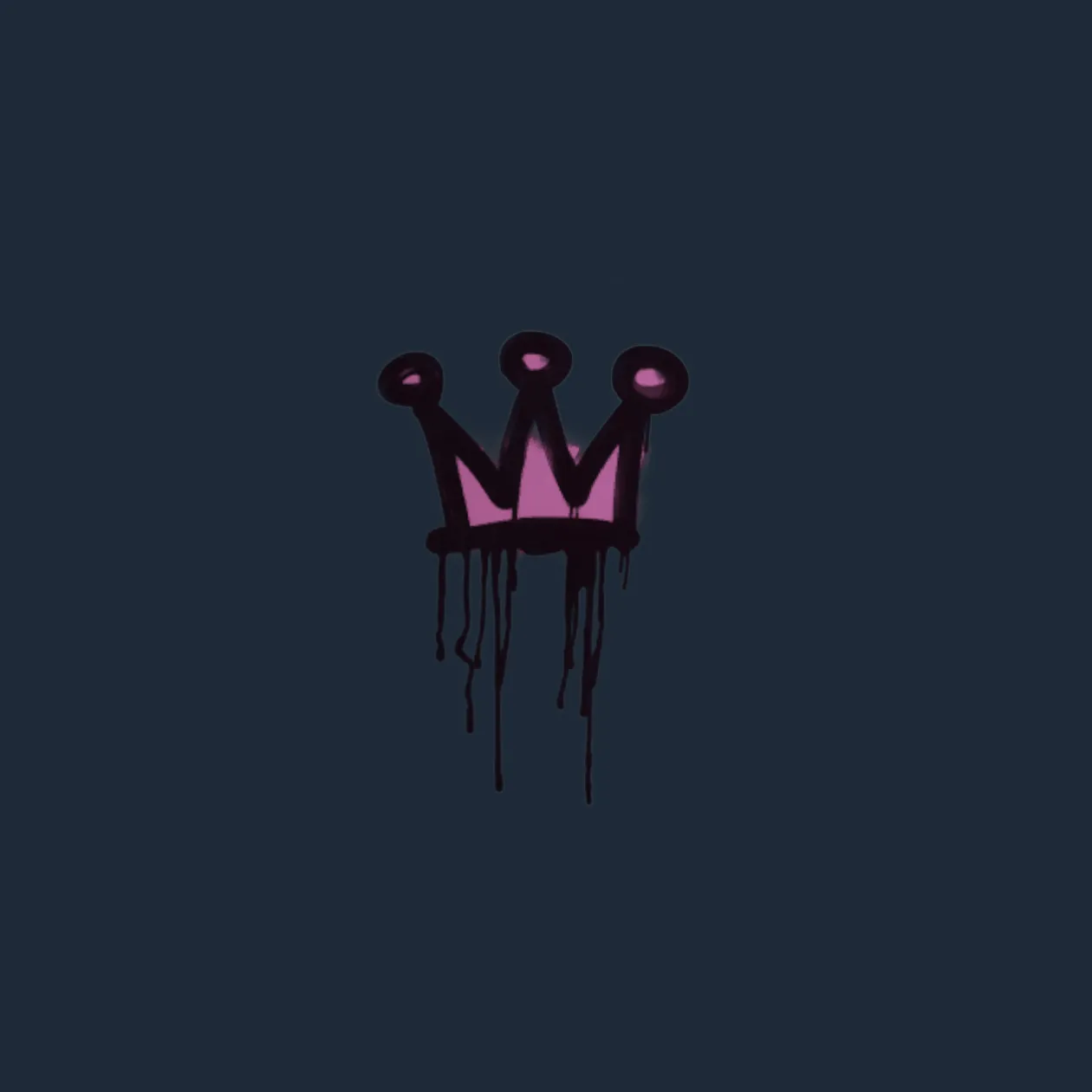 Sealed Graffiti | Little Crown (Bazooka Pink)