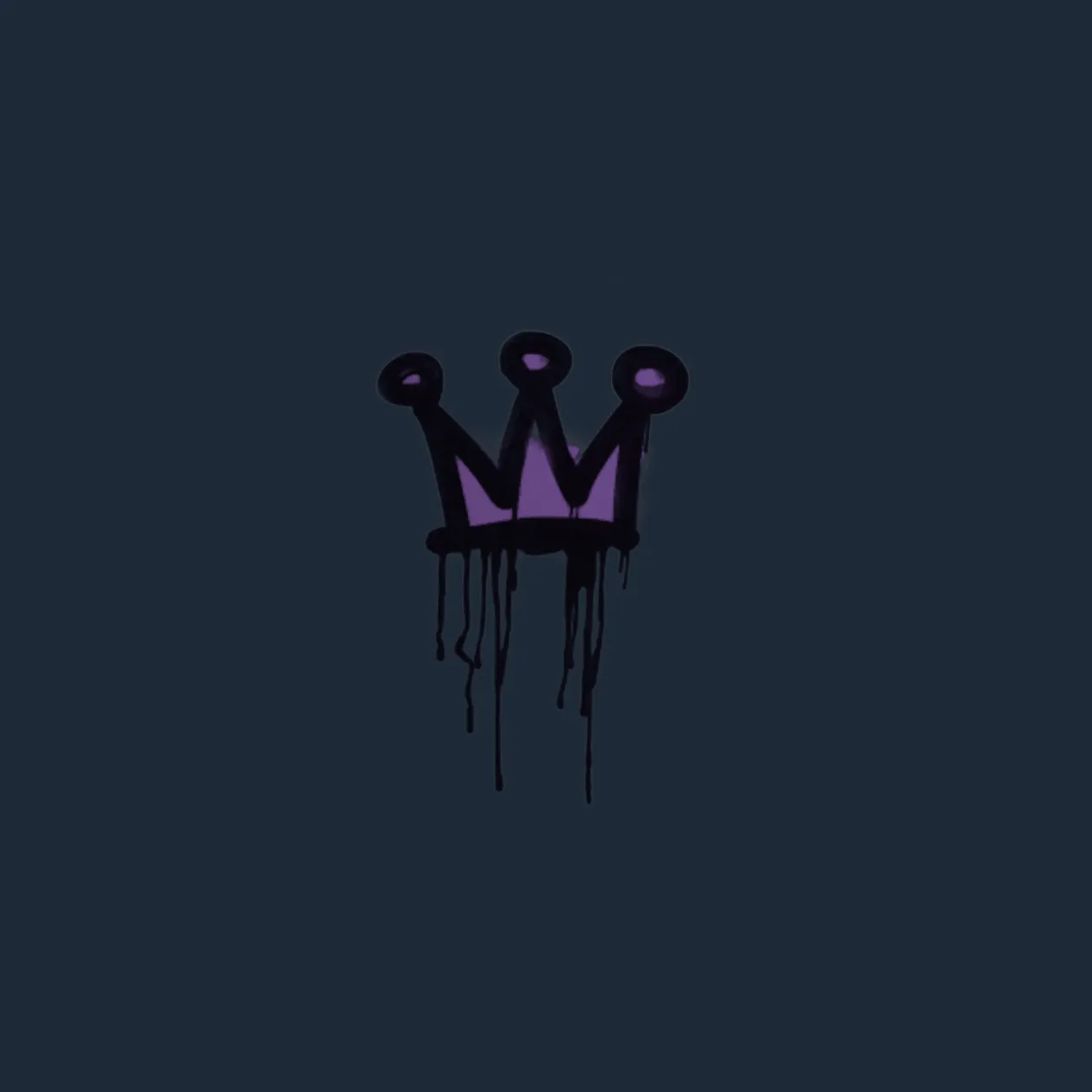 Sealed Graffiti | Little Crown (Monster Purple)