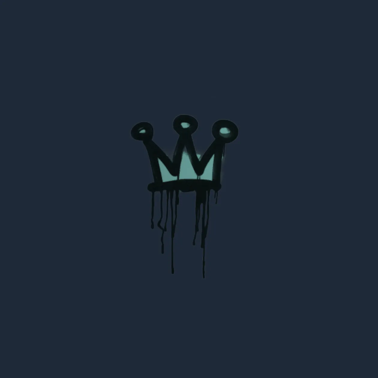 Sealed Graffiti | Little Crown (Wire Blue)