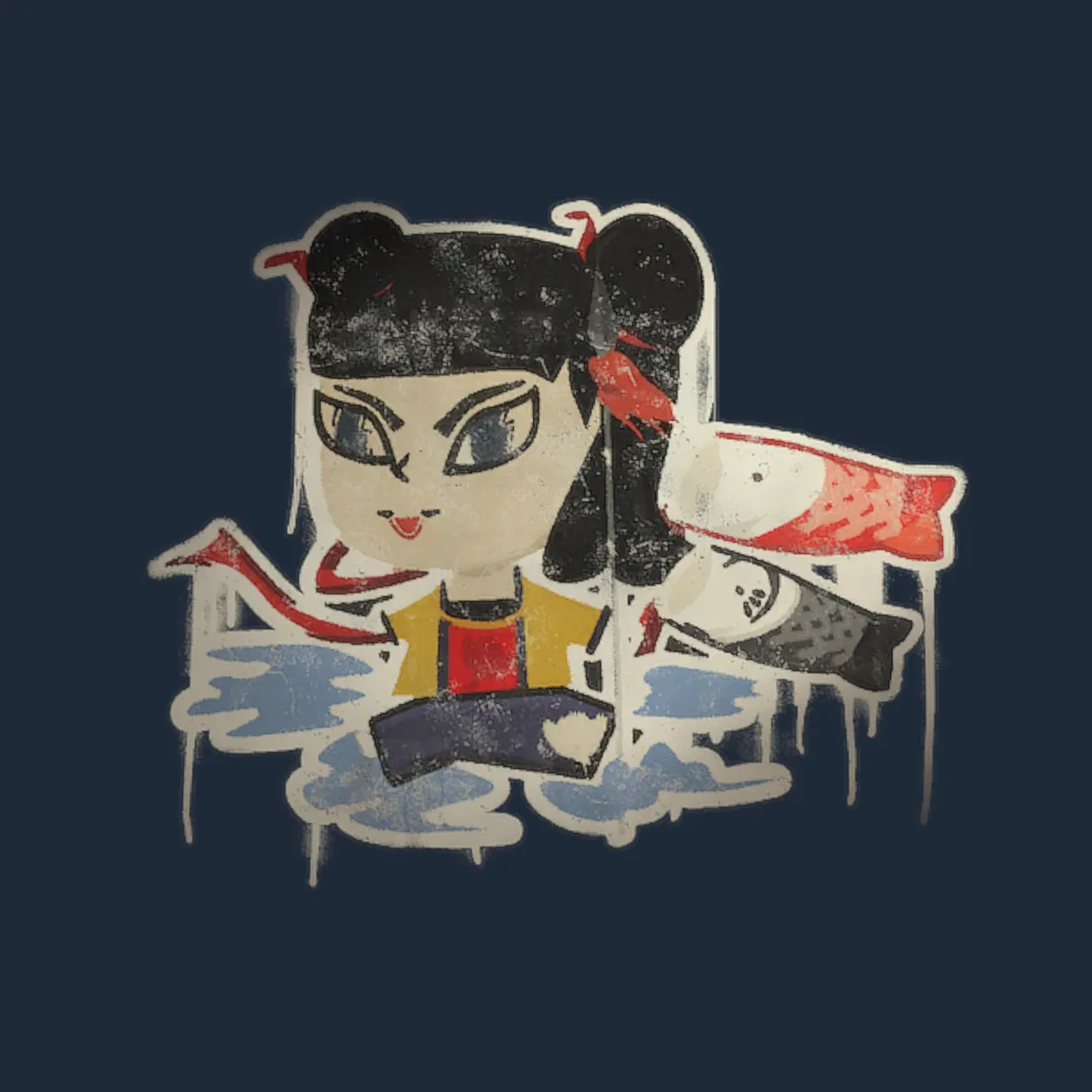 Sealed Graffiti | Nezha