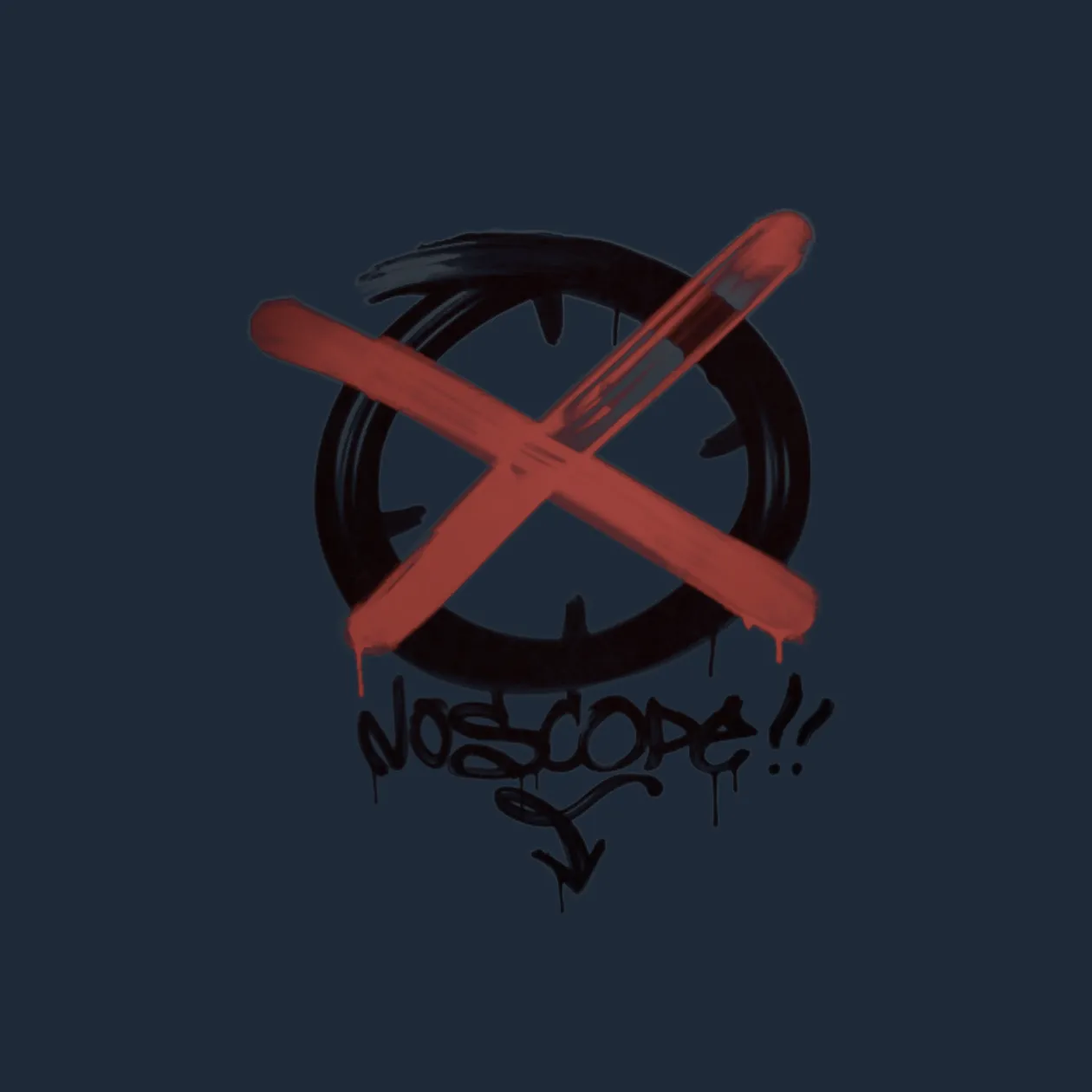Sealed Graffiti | Noscope (Blood Red)