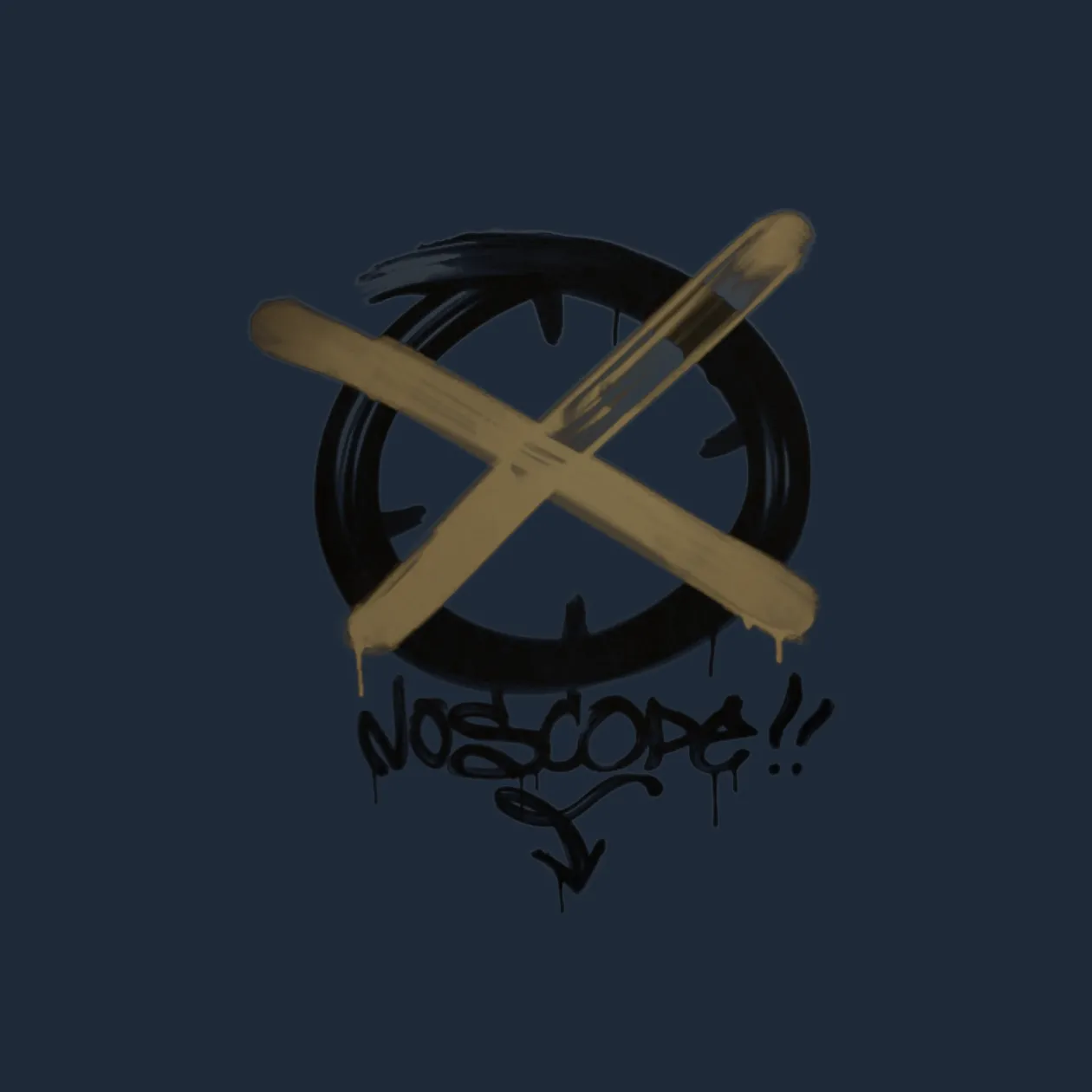Sealed Graffiti | Noscope (Dust Brown)