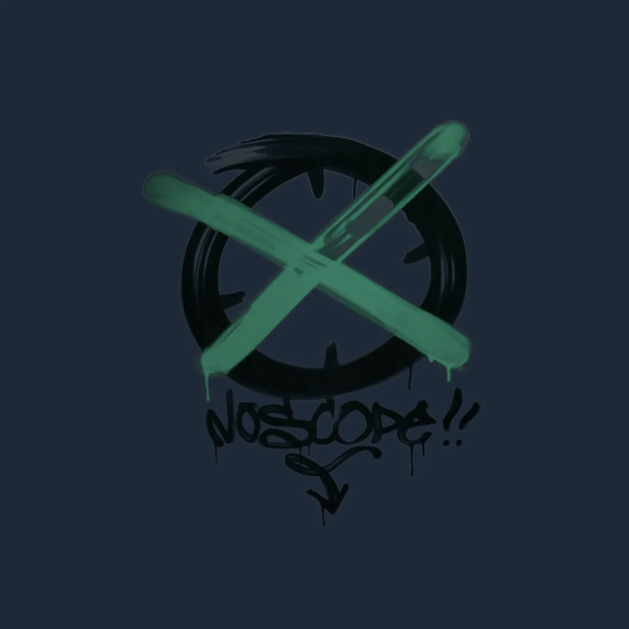 Sealed Graffiti | Noscope (Frog Green)