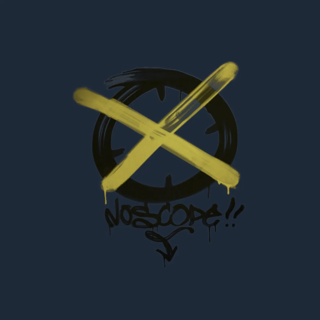 Sealed Graffiti | Noscope (Tracer Yellow)