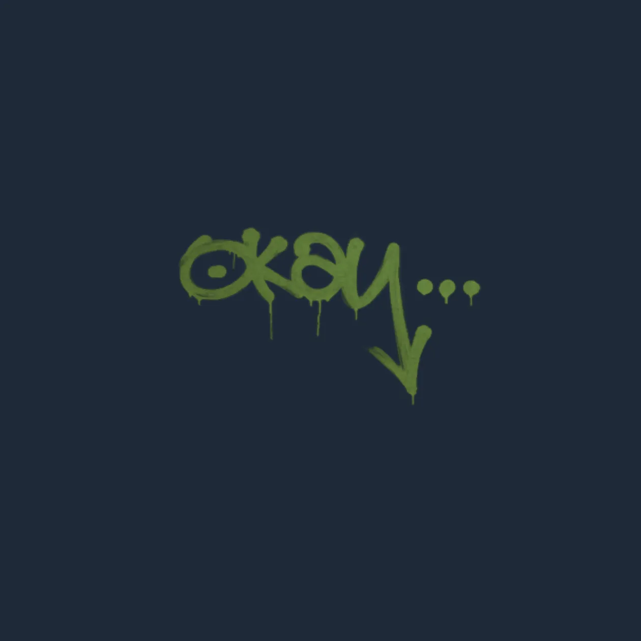 Sealed Graffiti | Okay (Battle Green)