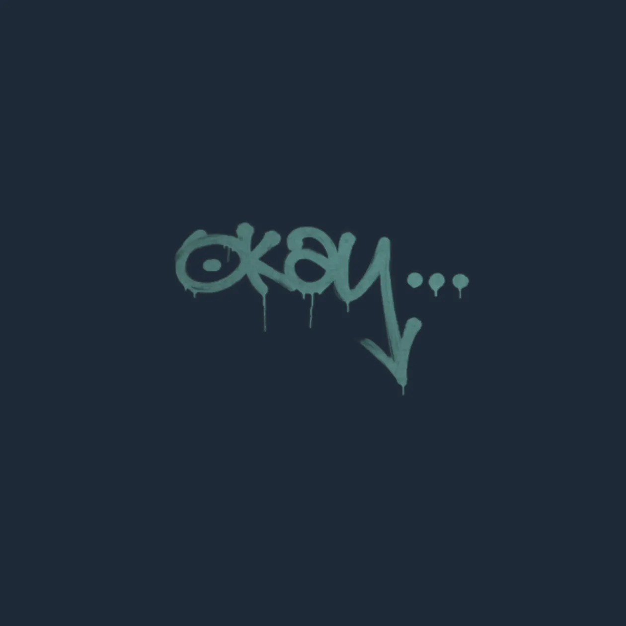 Sealed Graffiti | Okay (Wire Blue)