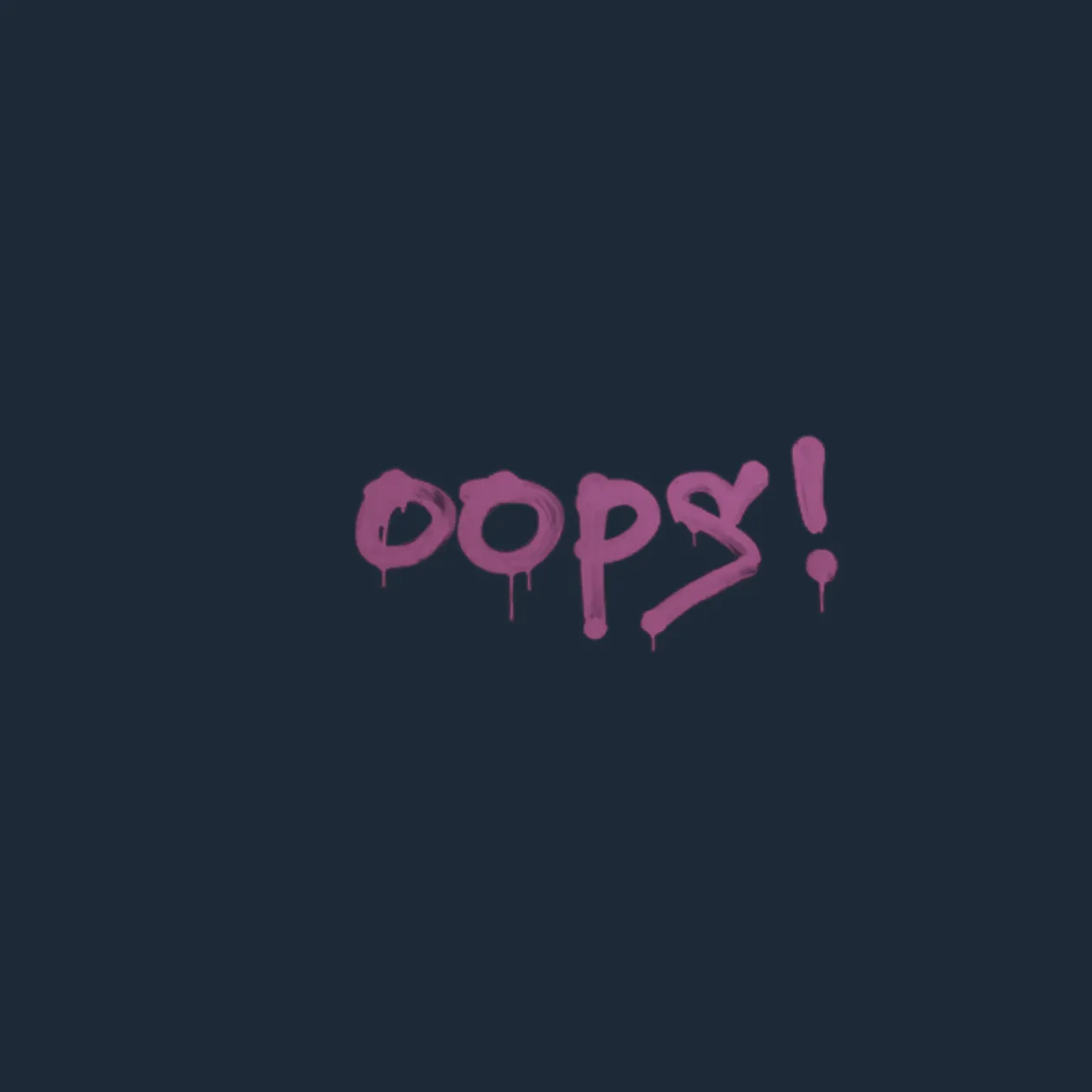 Sealed Graffiti | Oops (Bazooka Pink)