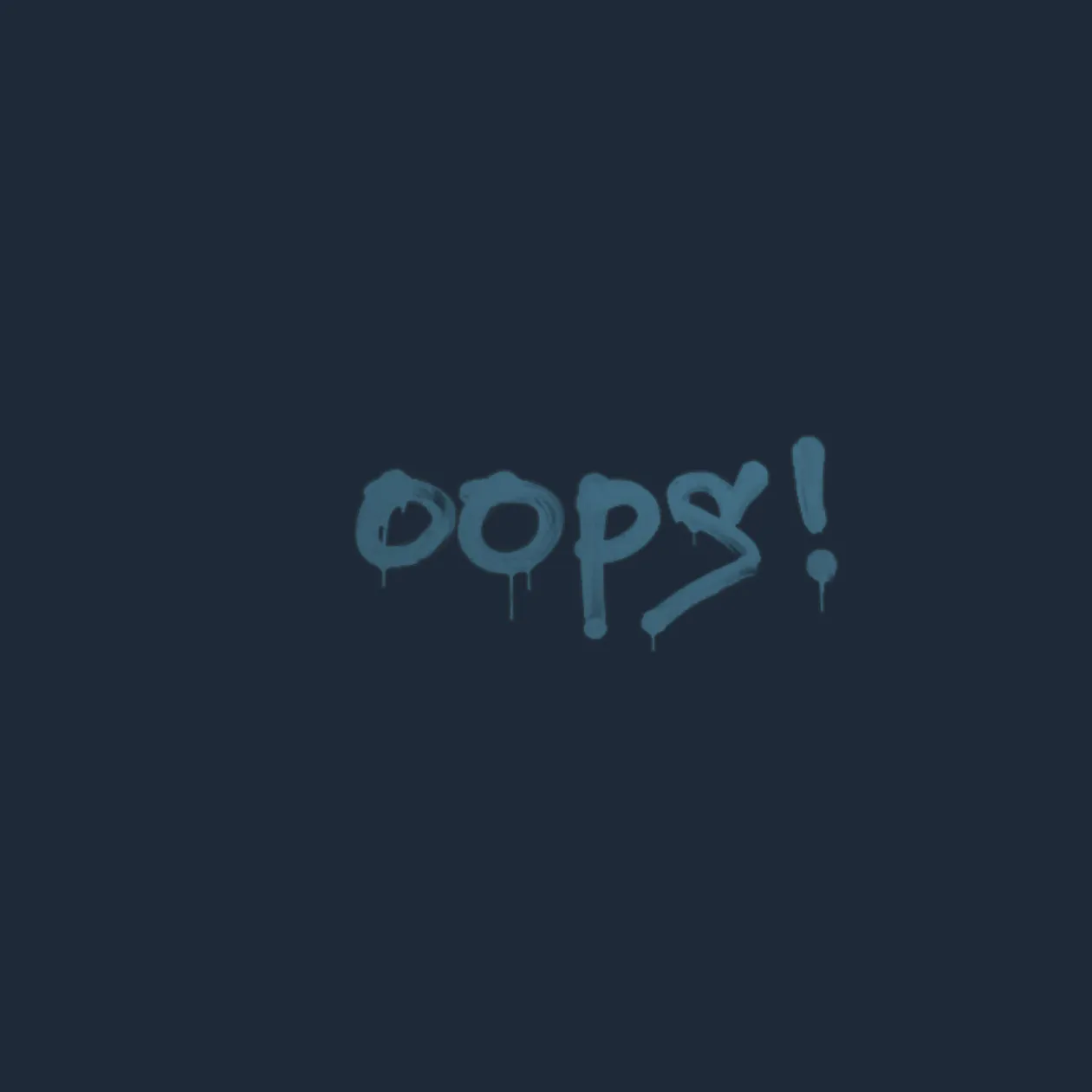 Sealed Graffiti | Oops (Monarch Blue)